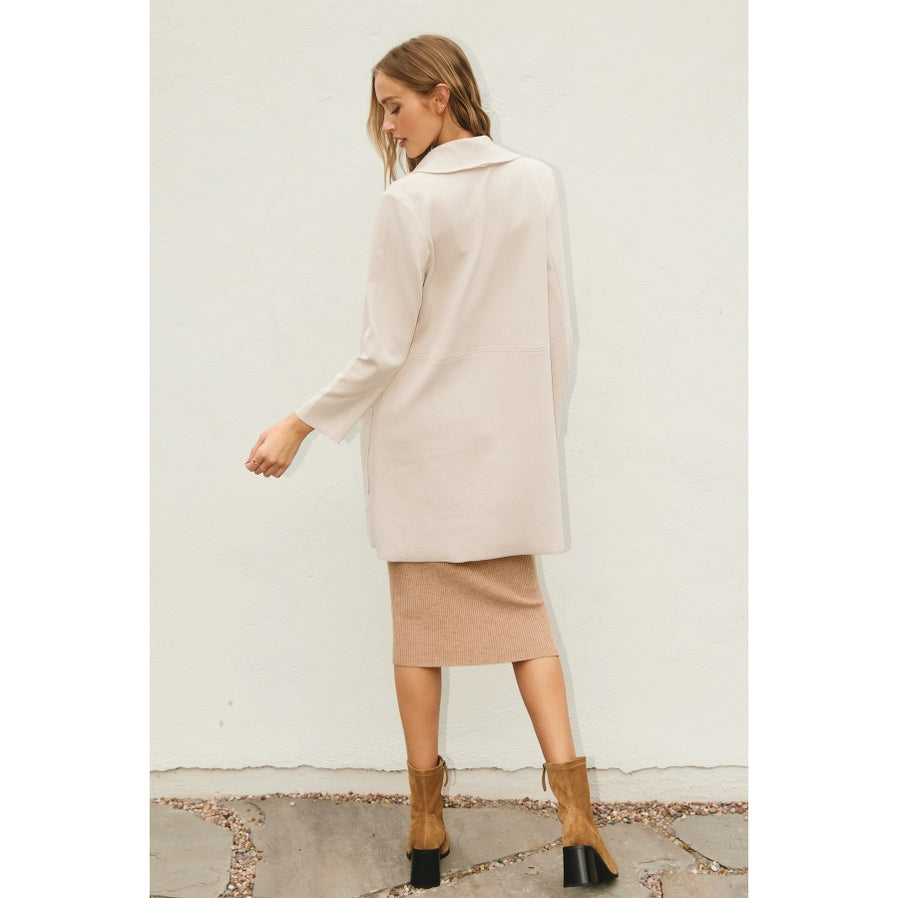 Suede Beauty Coat-Outerwear-Vixen Collection, Day Spa and Women's Boutique Located in Seattle, Washington