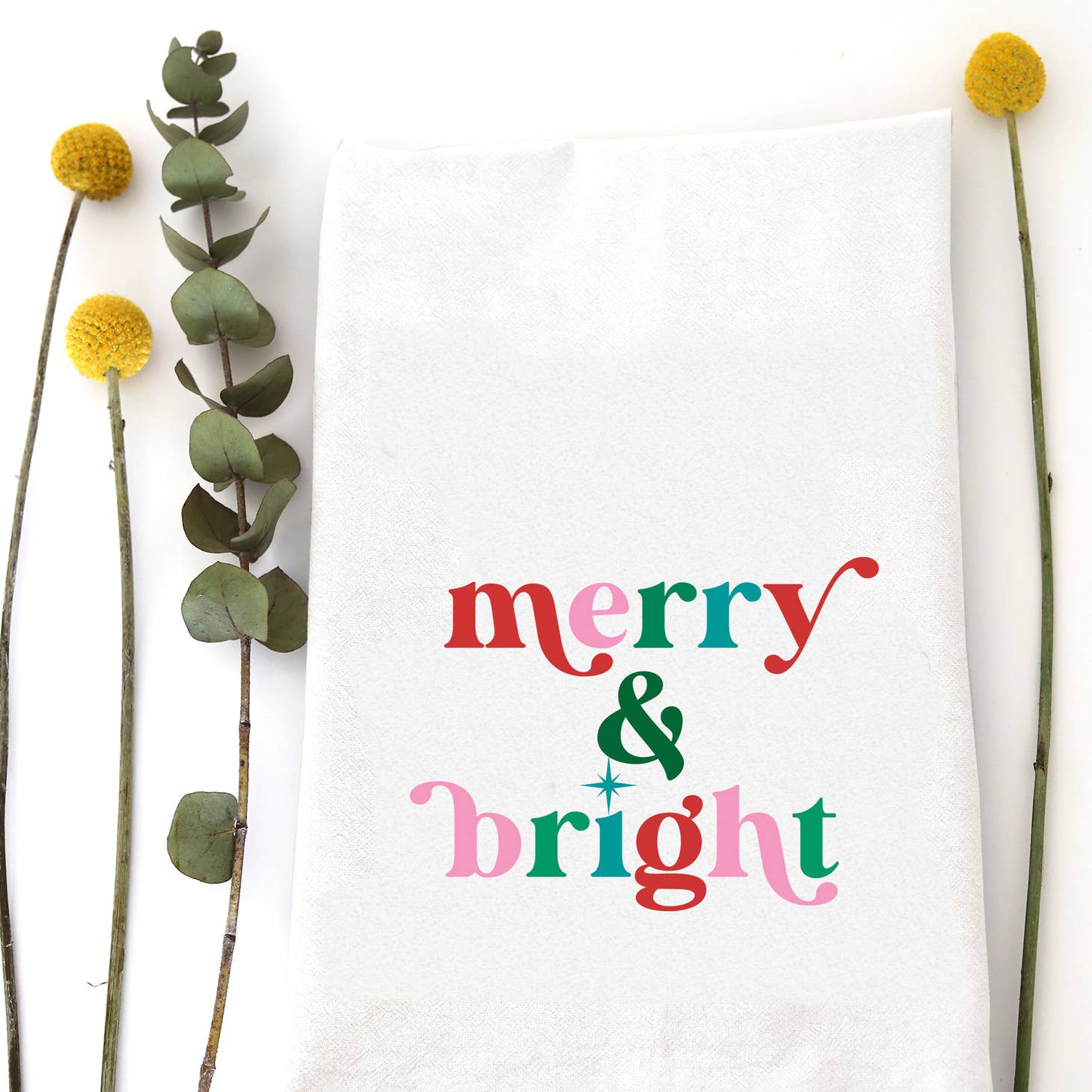 * WL Holiday Tea Towels-Tea Towels-Vixen Collection, Day Spa and Women's Boutique Located in Seattle, Washington
