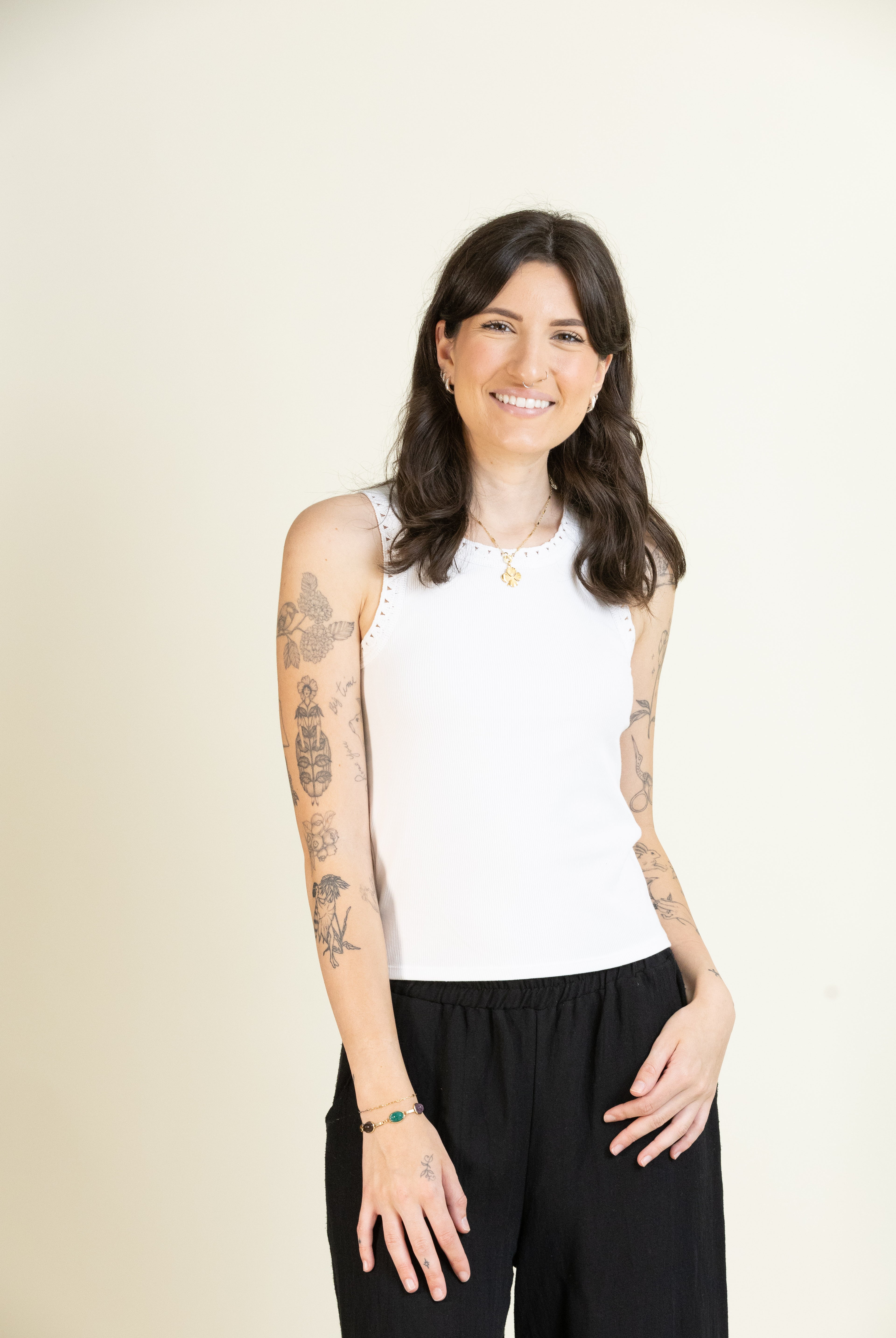 Clarke Rib Tank-Tank Tops-Vixen Collection, Day Spa and Women's Boutique Located in Seattle, Washington