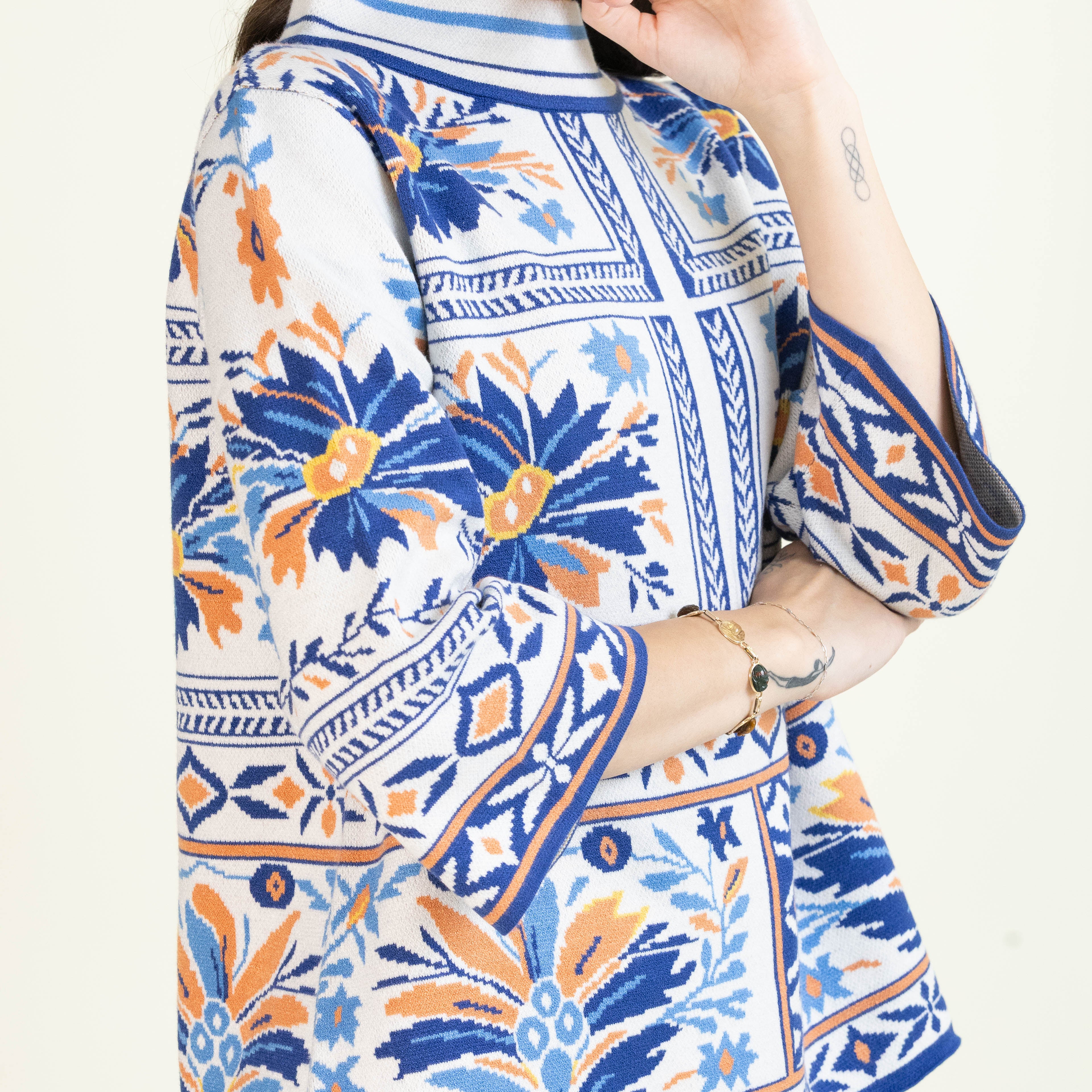 Mykonos Morning Sweater-Tops-Vixen Collection, Day Spa and Women's Boutique Located in Seattle, Washington