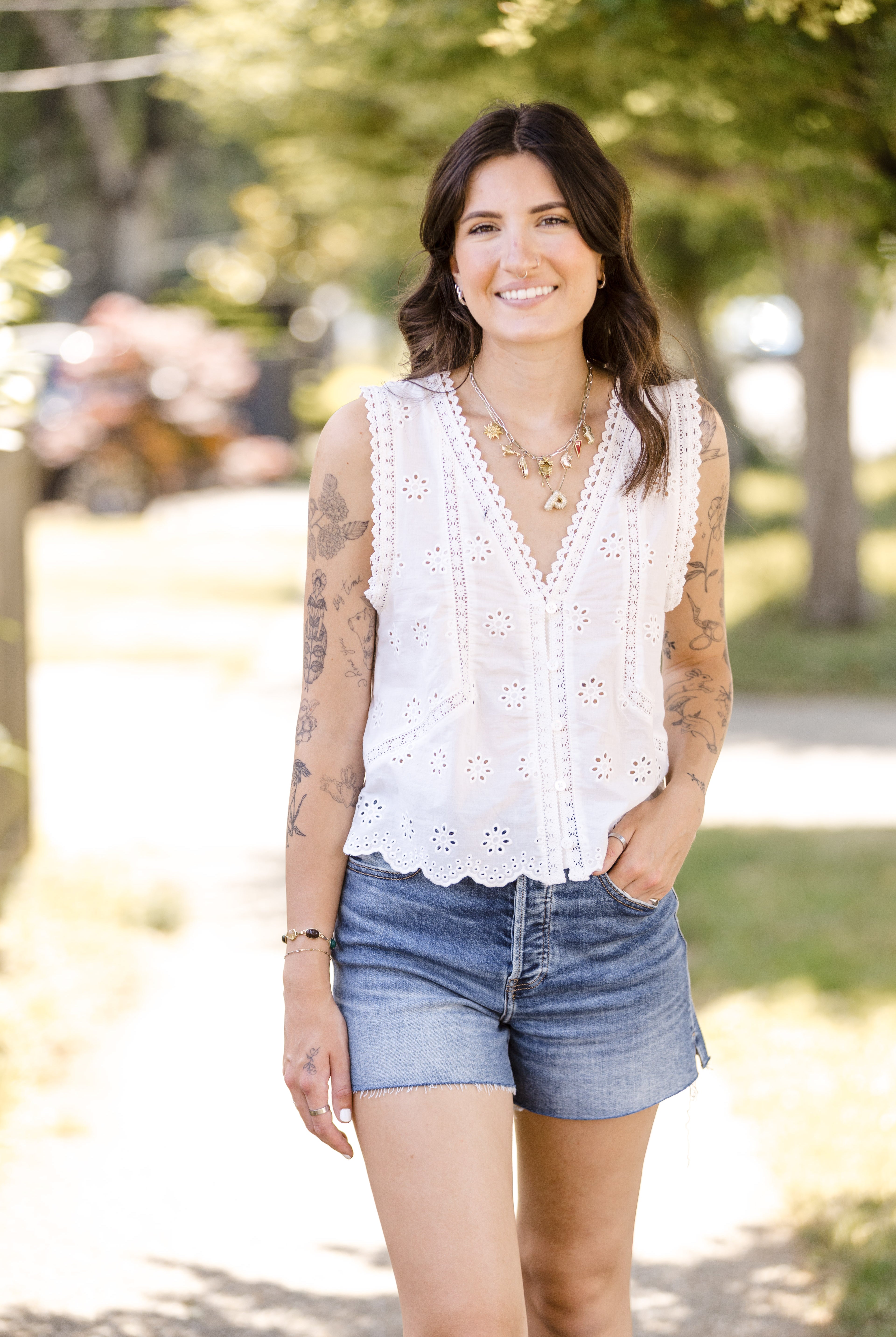 Darcy Top-Tank Tops-Vixen Collection, Day Spa and Women's Boutique Located in Seattle, Washington