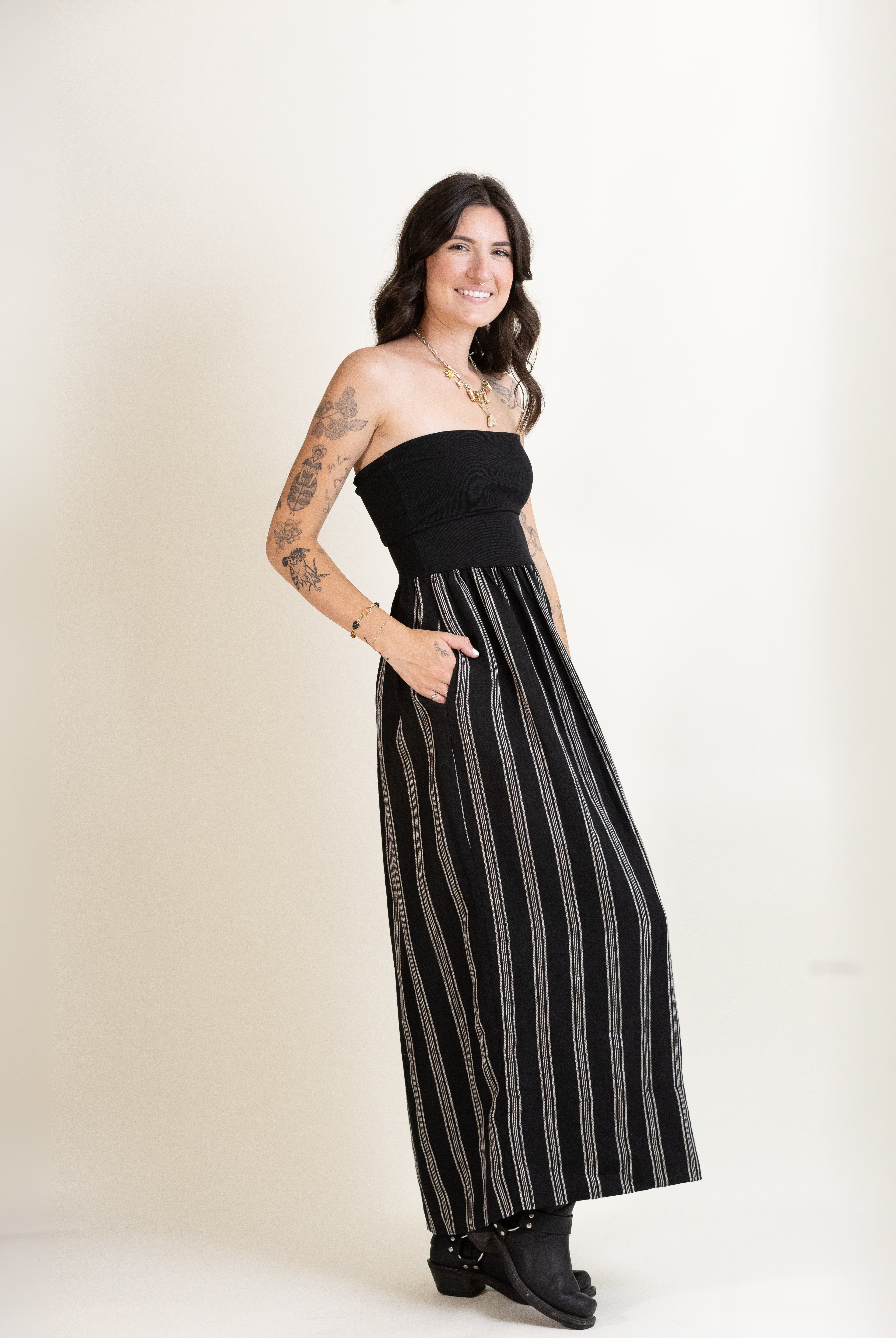Seabreeze Bandeau Dress-Dresses-Vixen Collection, Day Spa and Women's Boutique Located in Seattle, Washington