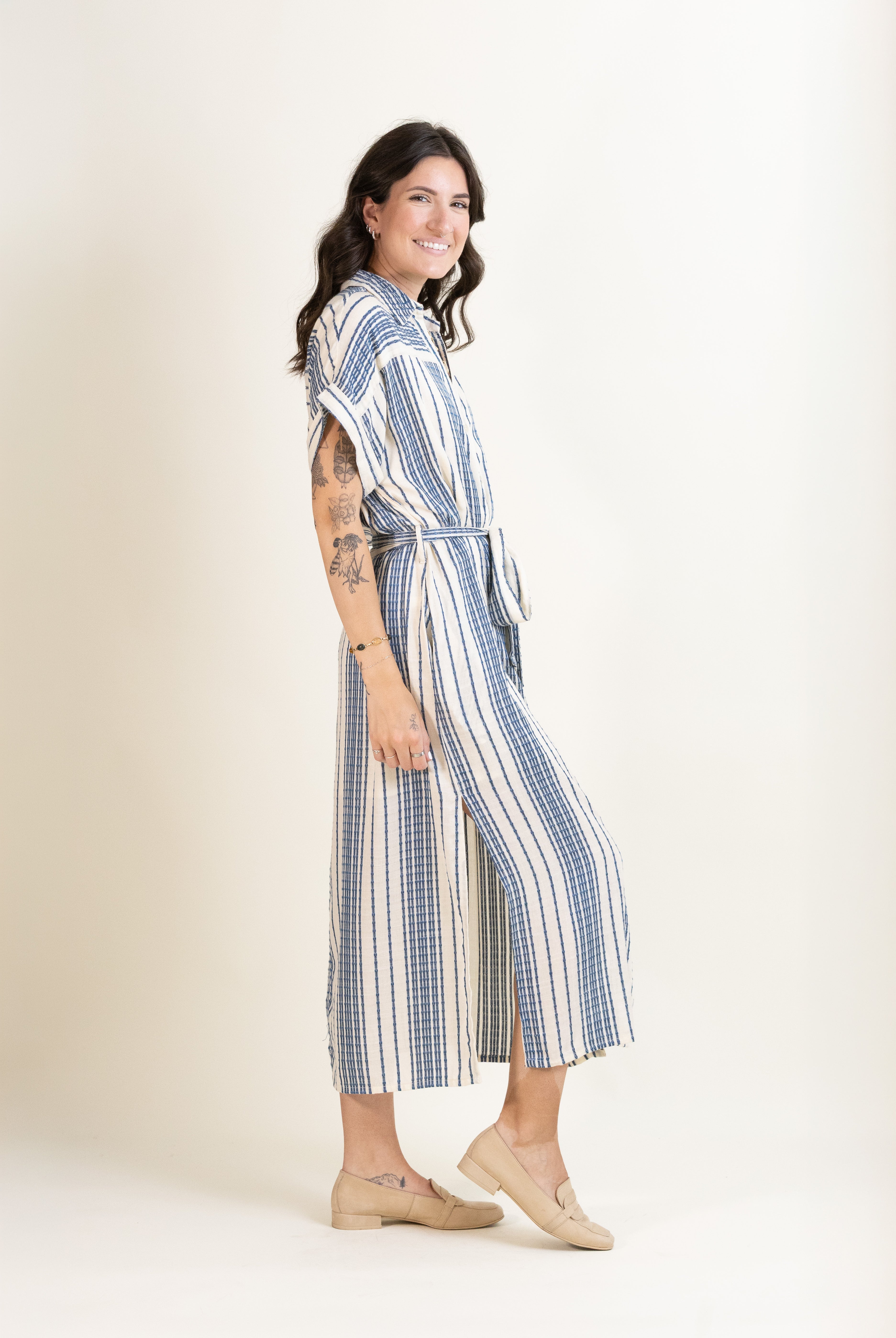 Shoreline Midi Dress-Dresses-Vixen Collection, Day Spa and Women's Boutique Located in Seattle, Washington