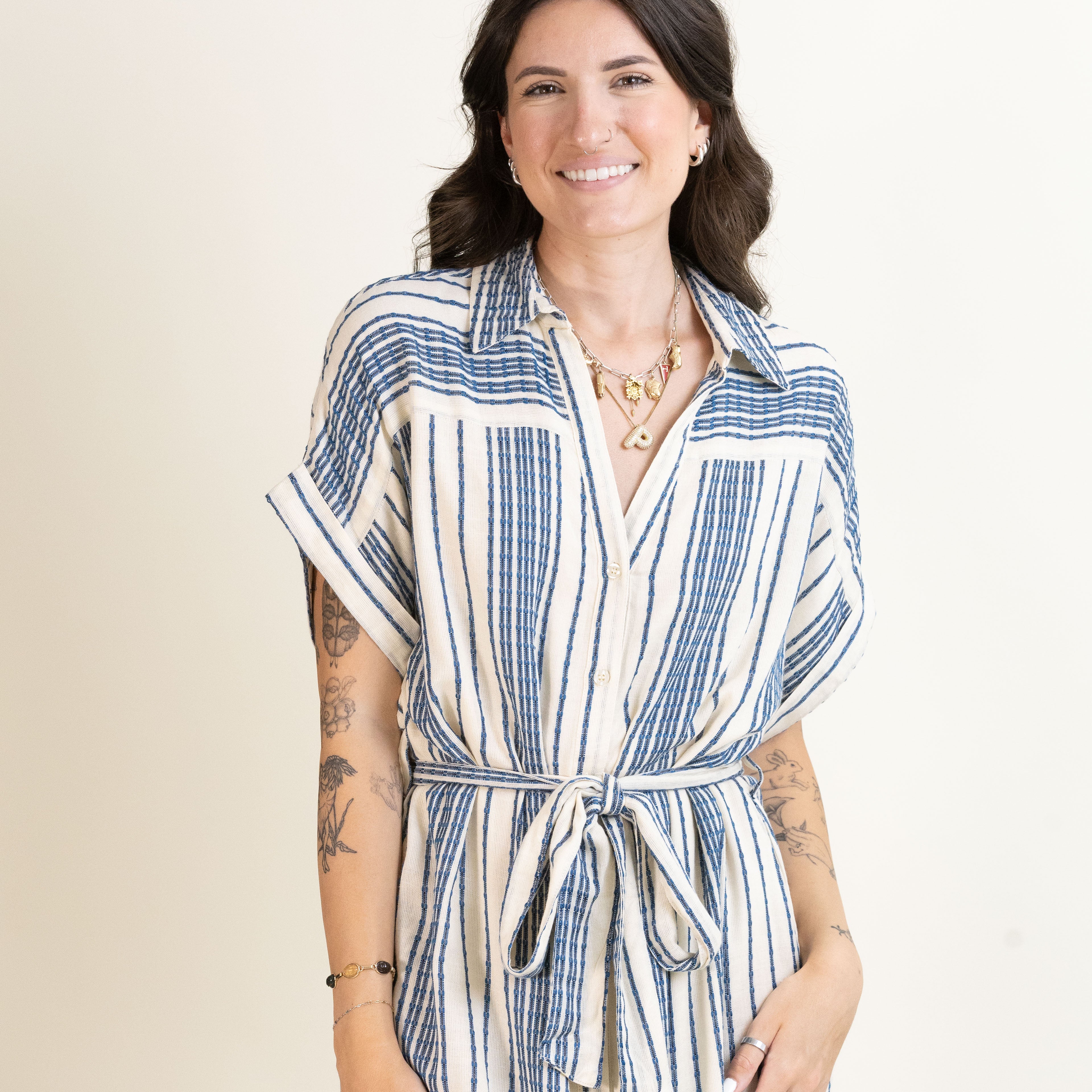 Shoreline Midi Dress-Dresses-Vixen Collection, Day Spa and Women's Boutique Located in Seattle, Washington