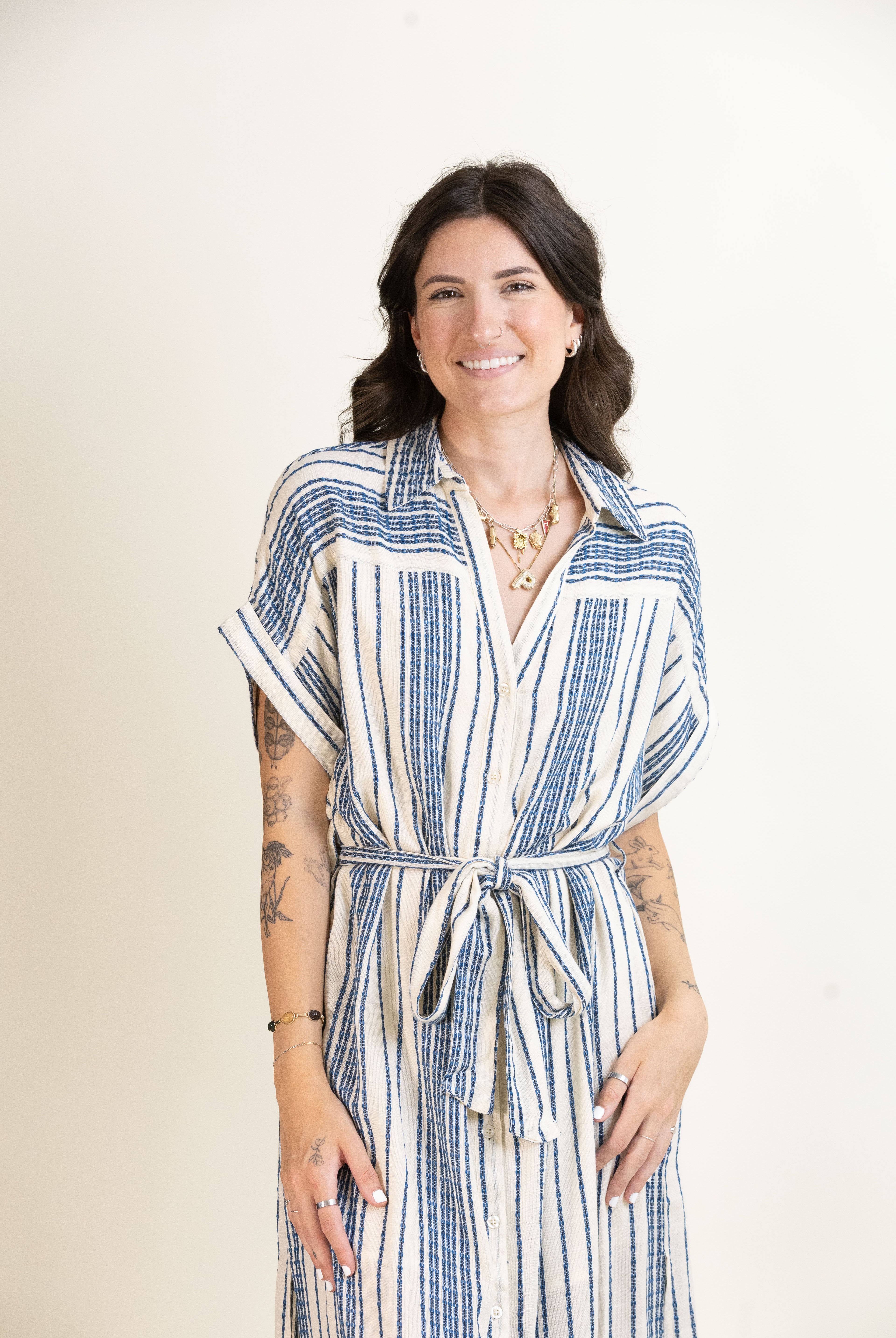 Shoreline Midi Dress-Dresses-Vixen Collection, Day Spa and Women's Boutique Located in Seattle, Washington