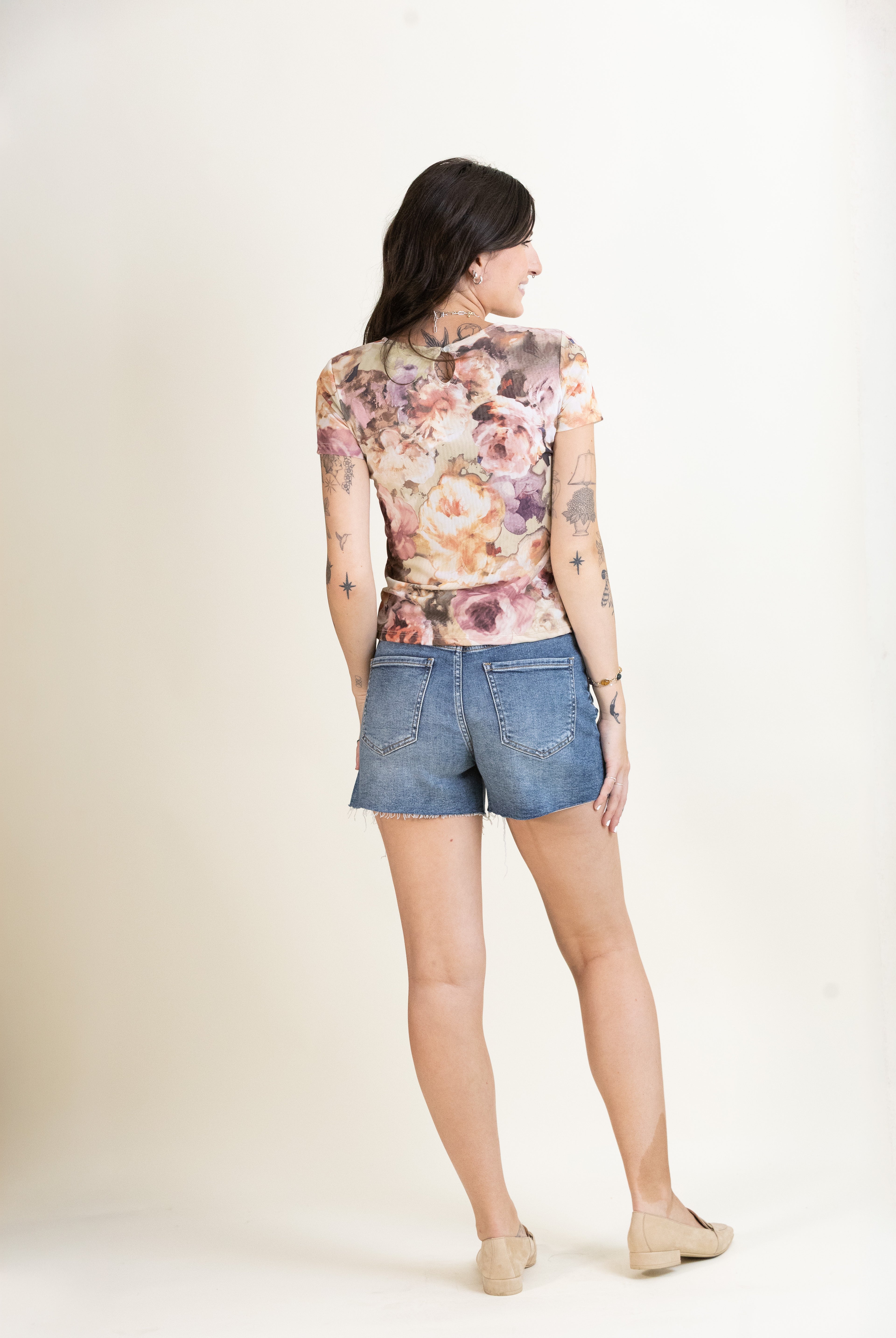 Petal Sheer Short Sleeve-Short Sleeves-Vixen Collection, Day Spa and Women's Boutique Located in Seattle, Washington