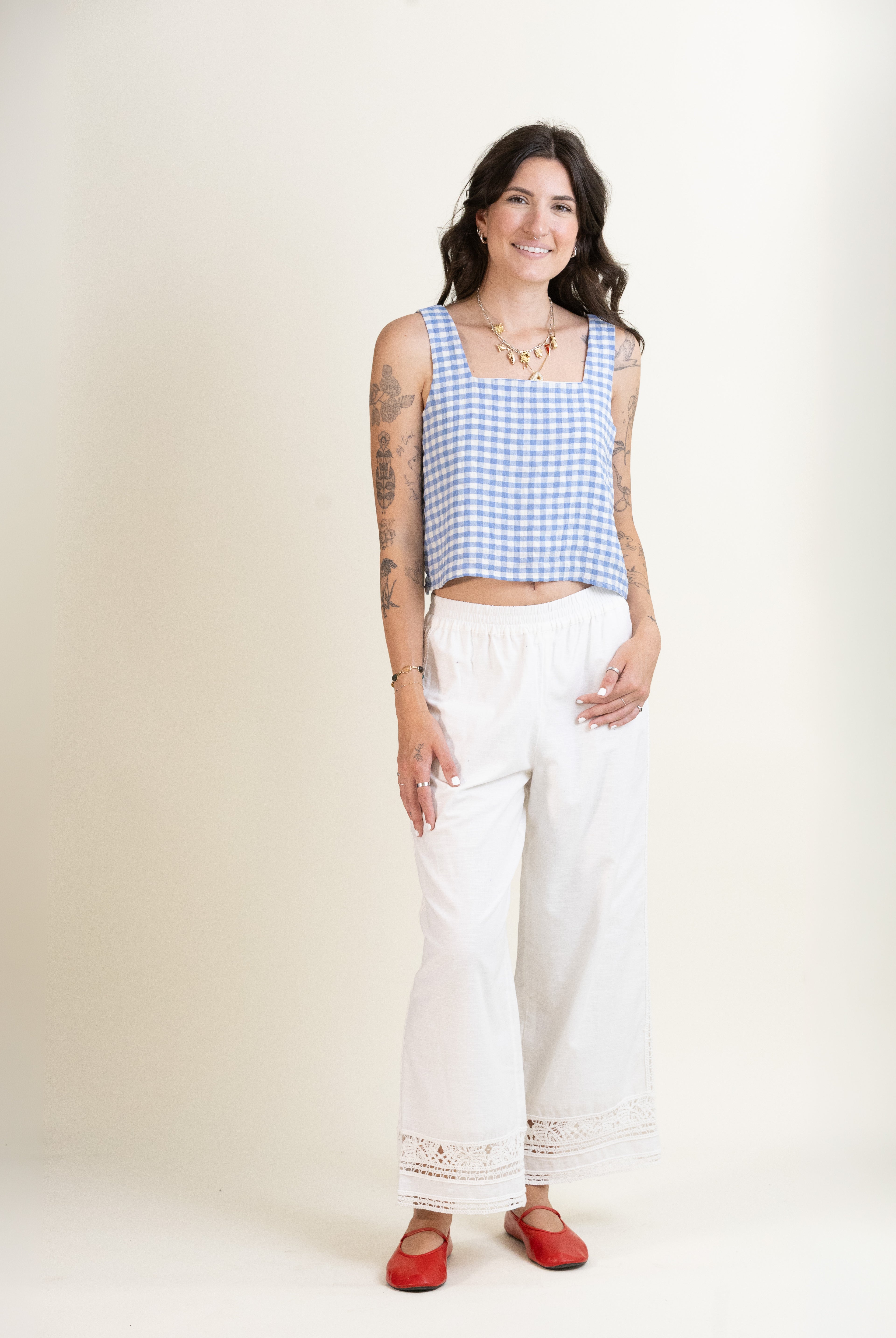 Blue Skies Tank-Tank Tops-Vixen Collection, Day Spa and Women's Boutique Located in Seattle, Washington