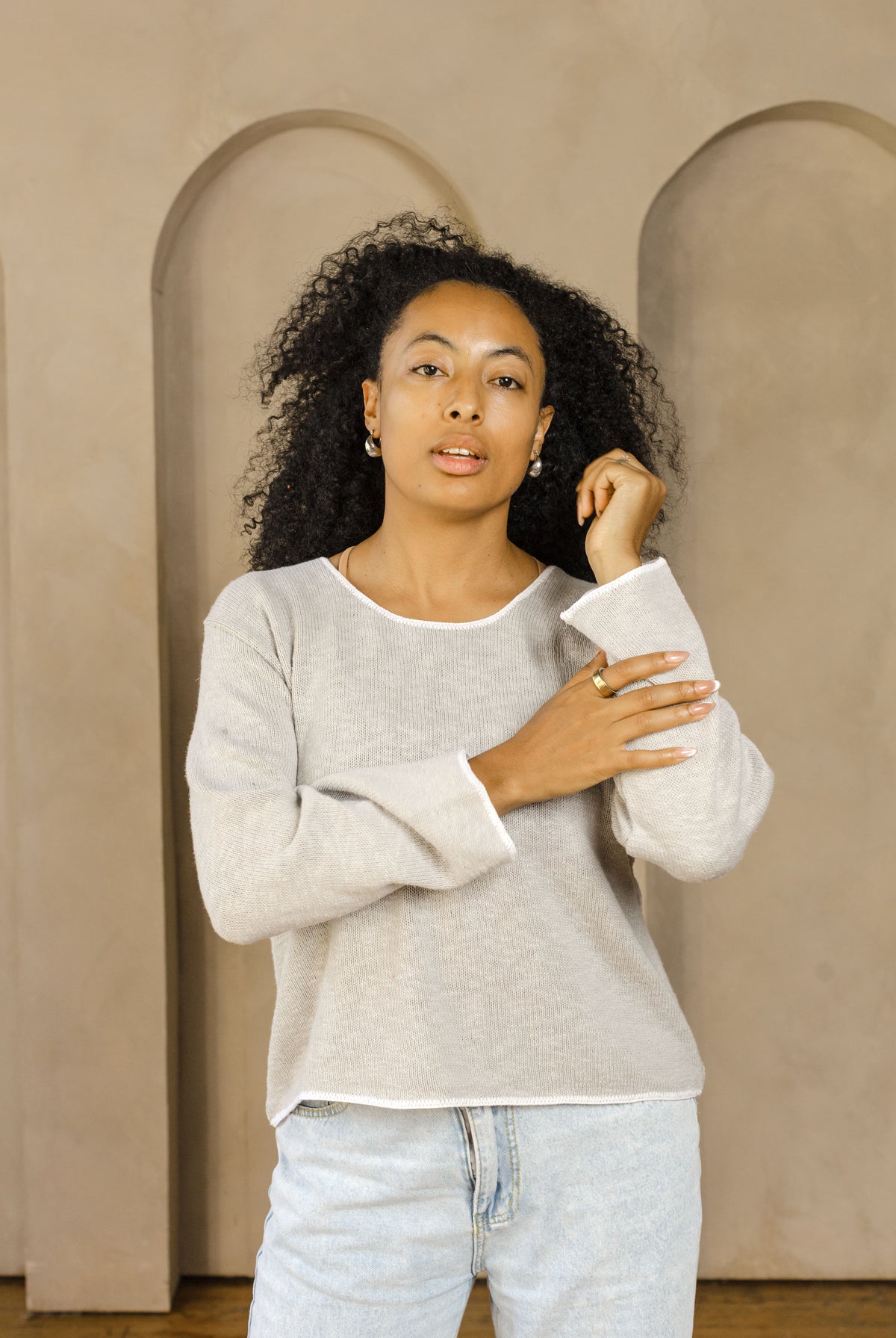 Salty Seas Sweater-Sweaters-Vixen Collection, Day Spa and Women's Boutique Located in Seattle, Washington