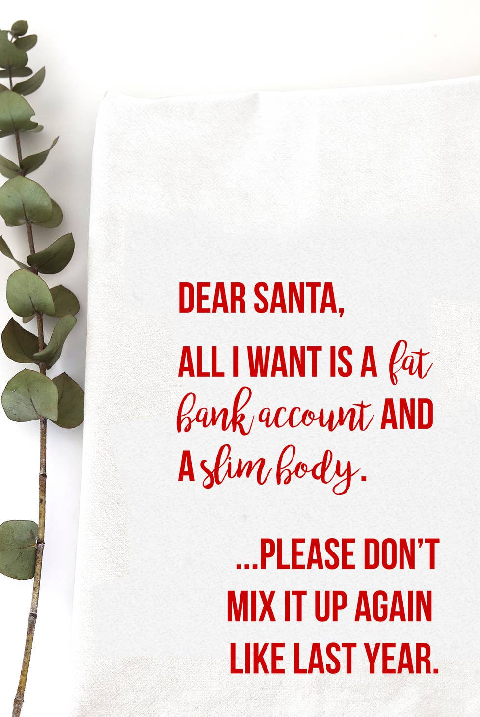 * WL Holiday Tea Towels-Tea Towels-Vixen Collection, Day Spa and Women's Boutique Located in Seattle, Washington