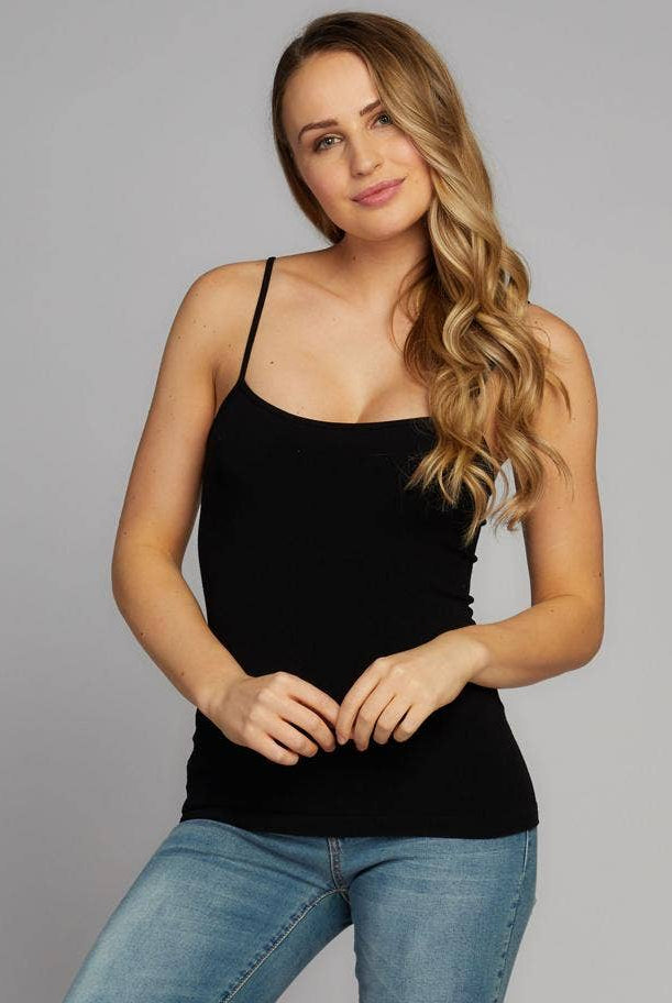 Bamboo Cami-Tank Tops-Vixen Collection, Day Spa and Women's Boutique Located in Seattle, Washington