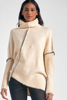 Ottoman Stitch Sweater-Sweaters-Vixen Collection, Day Spa and Women's Boutique Located in Seattle, Washington