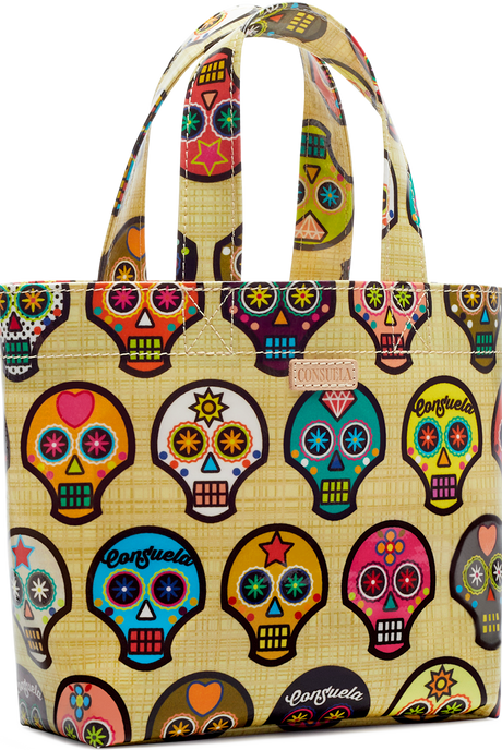 Consuela Sugar Skulls, Grab 'N' Go Basic Mini-Bags + Wallets-Vixen Collection, Day Spa and Women's Boutique Located in Seattle, Washington