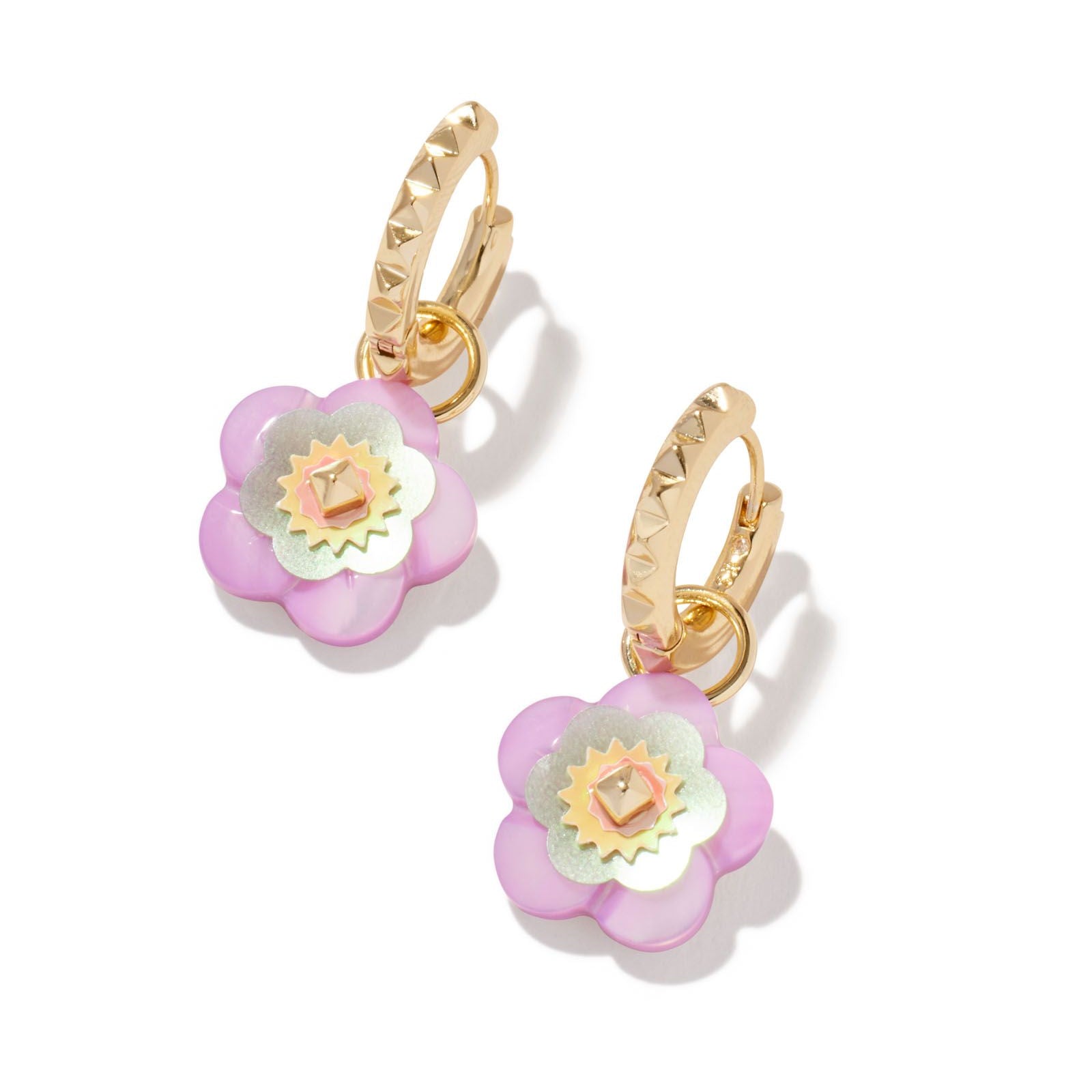 Deliah Huggie Earrings-Earrings-Vixen Collection, Day Spa and Women's Boutique Located in Seattle, Washington