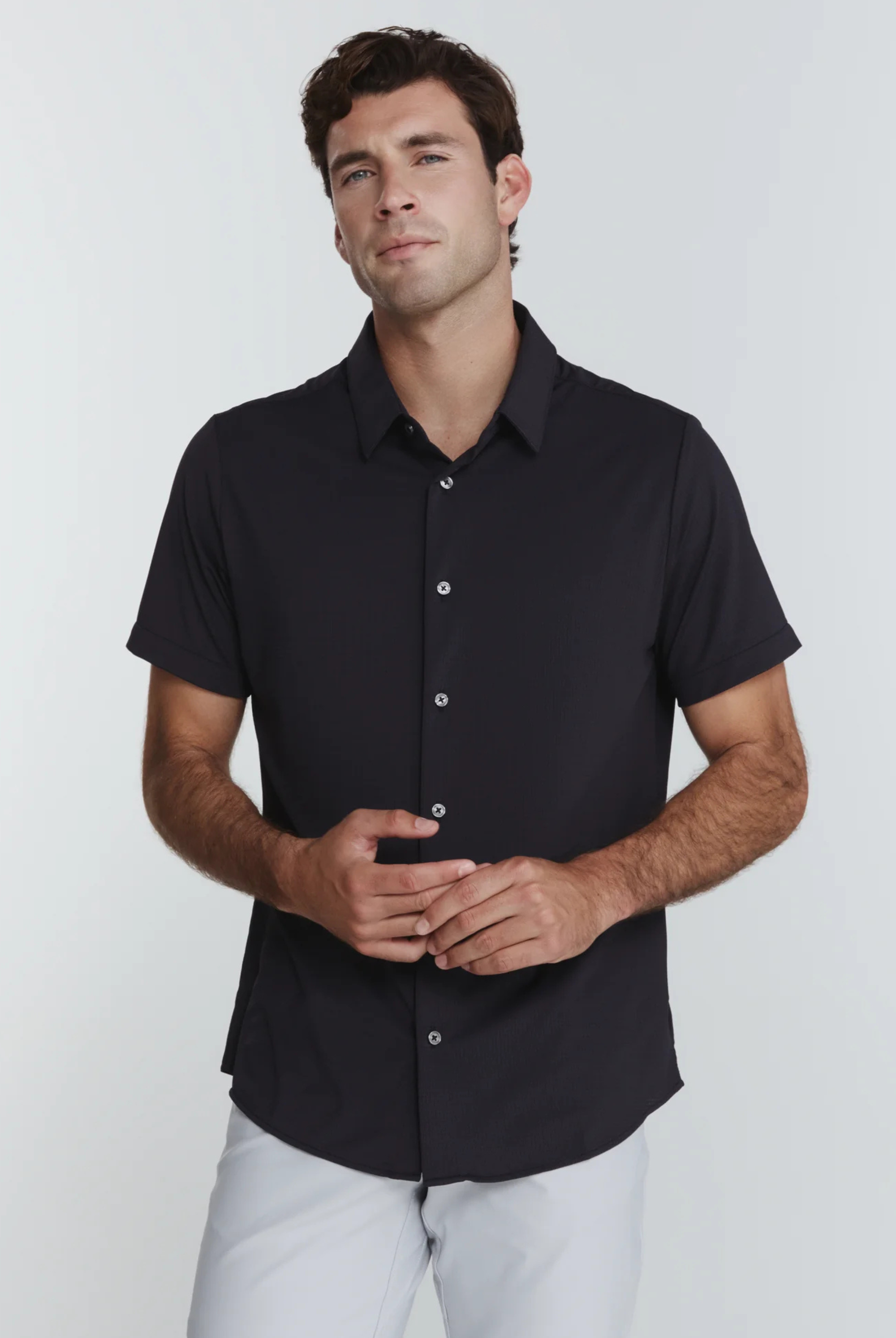 Aldridge Short Sleeve Shirt-Men's Tops-Vixen Collection, Day Spa and Women's Boutique Located in Seattle, Washington