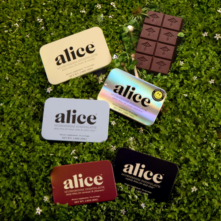 Alice Mushroom Chocolate-Herbal Supplements-Vixen Collection, Day Spa and Women's Boutique Located in Seattle, Washington