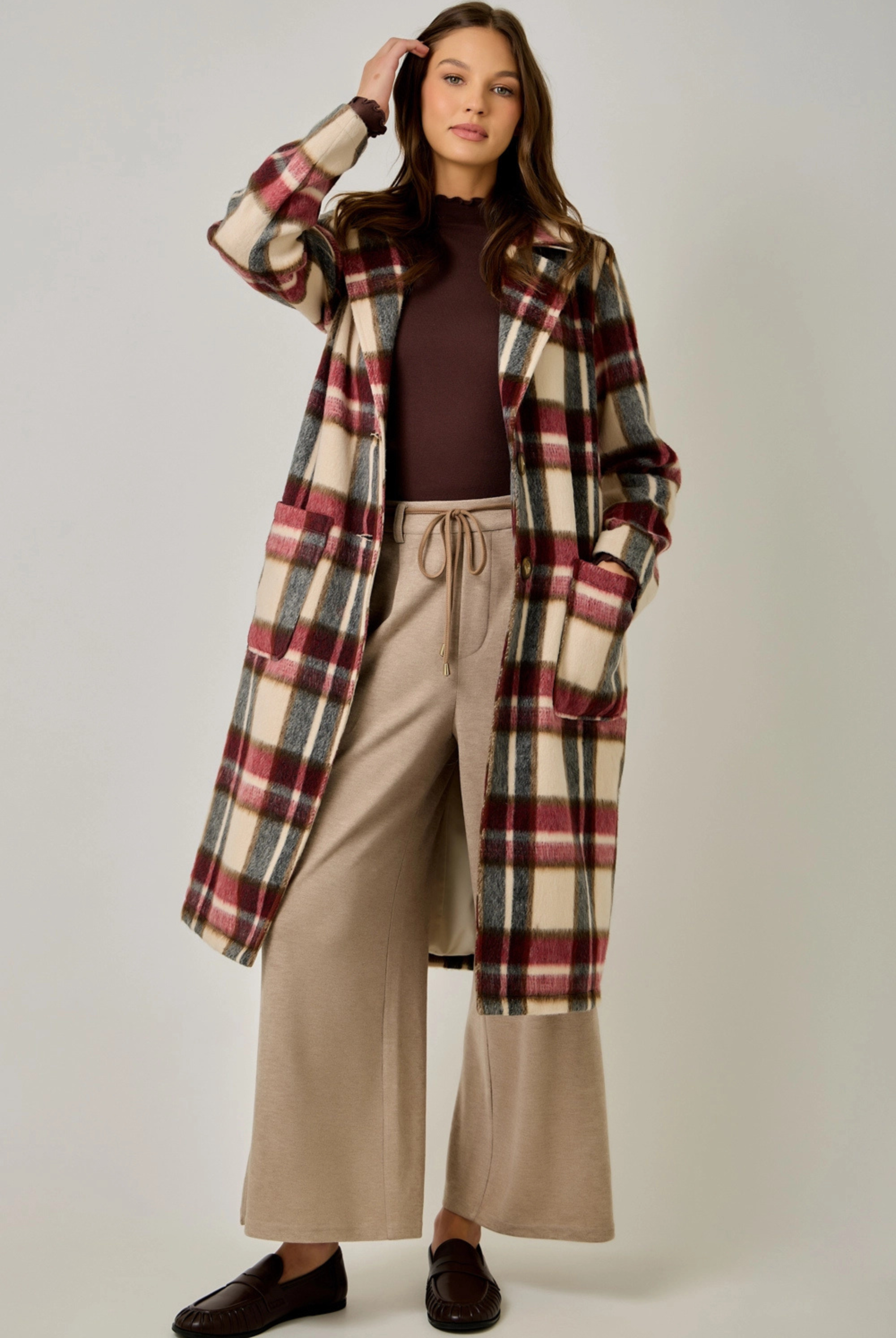 All Fall Long Coat-Jackets-Vixen Collection, Day Spa and Women's Boutique Located in Seattle, Washington