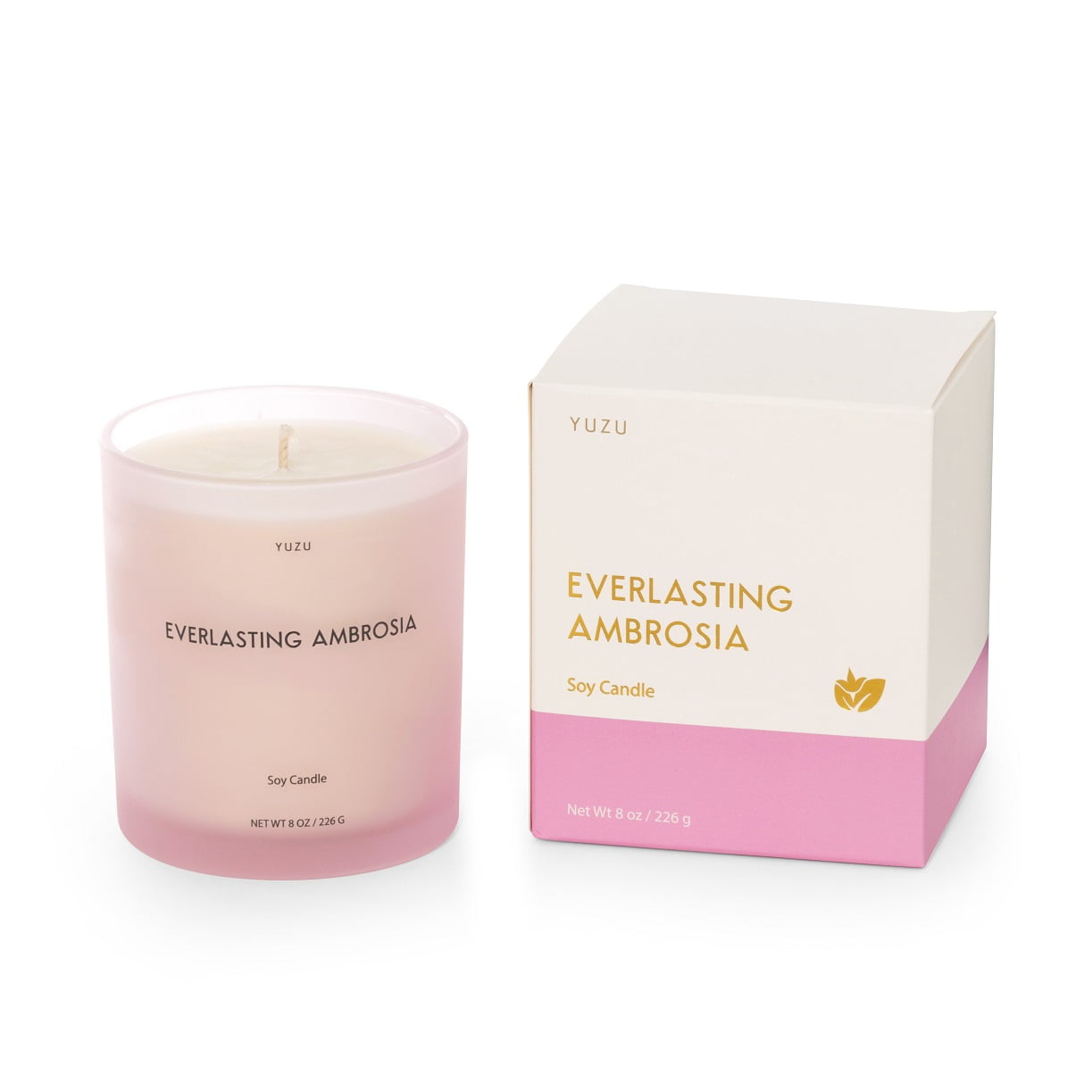Glass Candle 8oz-Home Fragrances-Vixen Collection, Day Spa and Women's Boutique Located in Seattle, Washington