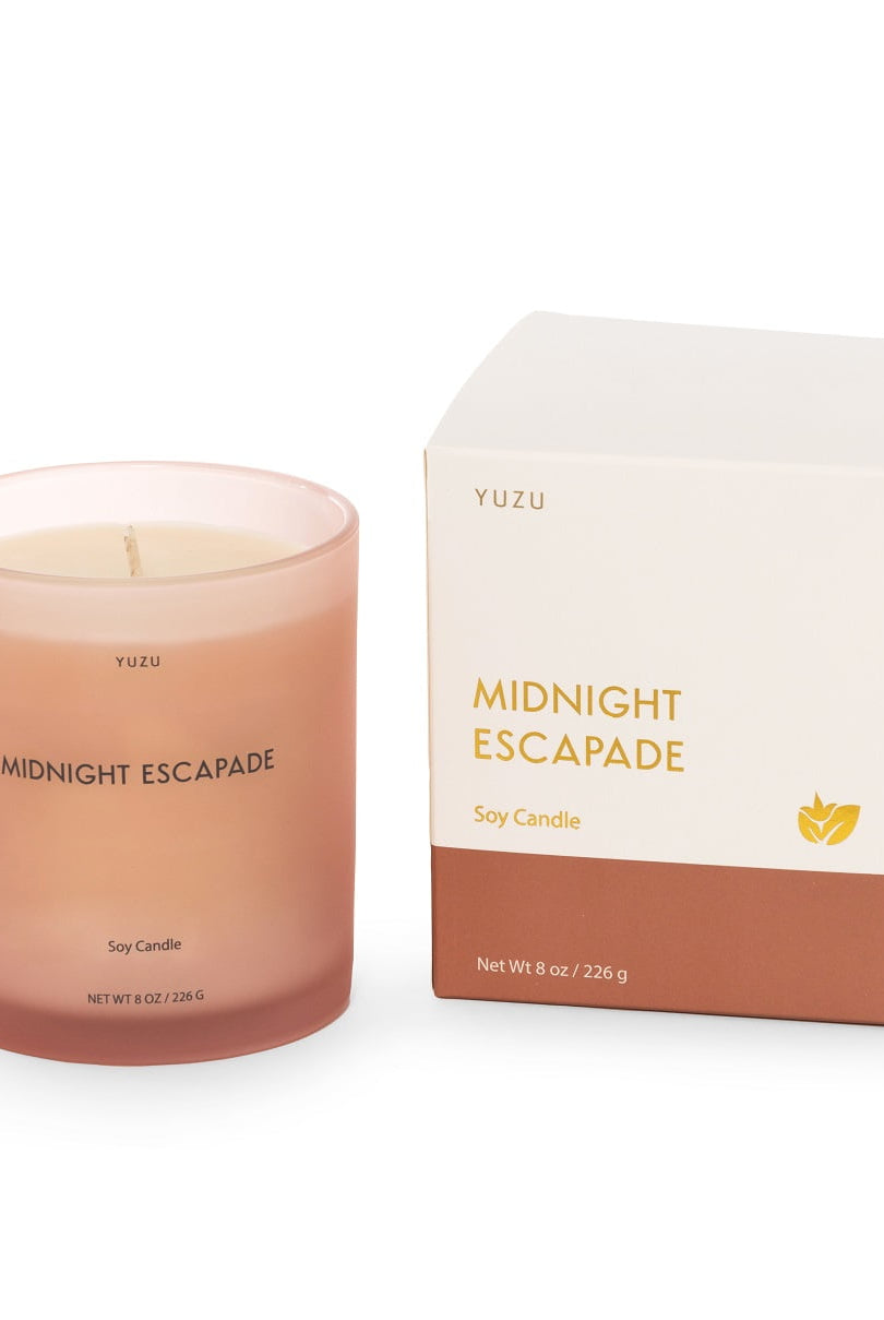 Glass Candle 8oz-Home Fragrances-Vixen Collection, Day Spa and Women's Boutique Located in Seattle, Washington