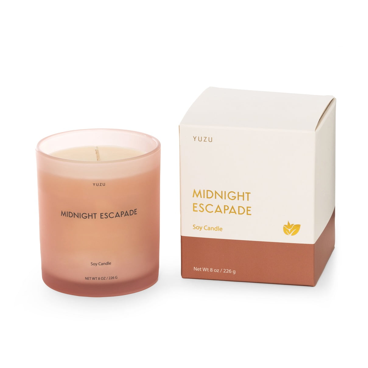 Glass Candle 8oz-Home Fragrances-Vixen Collection, Day Spa and Women's Boutique Located in Seattle, Washington