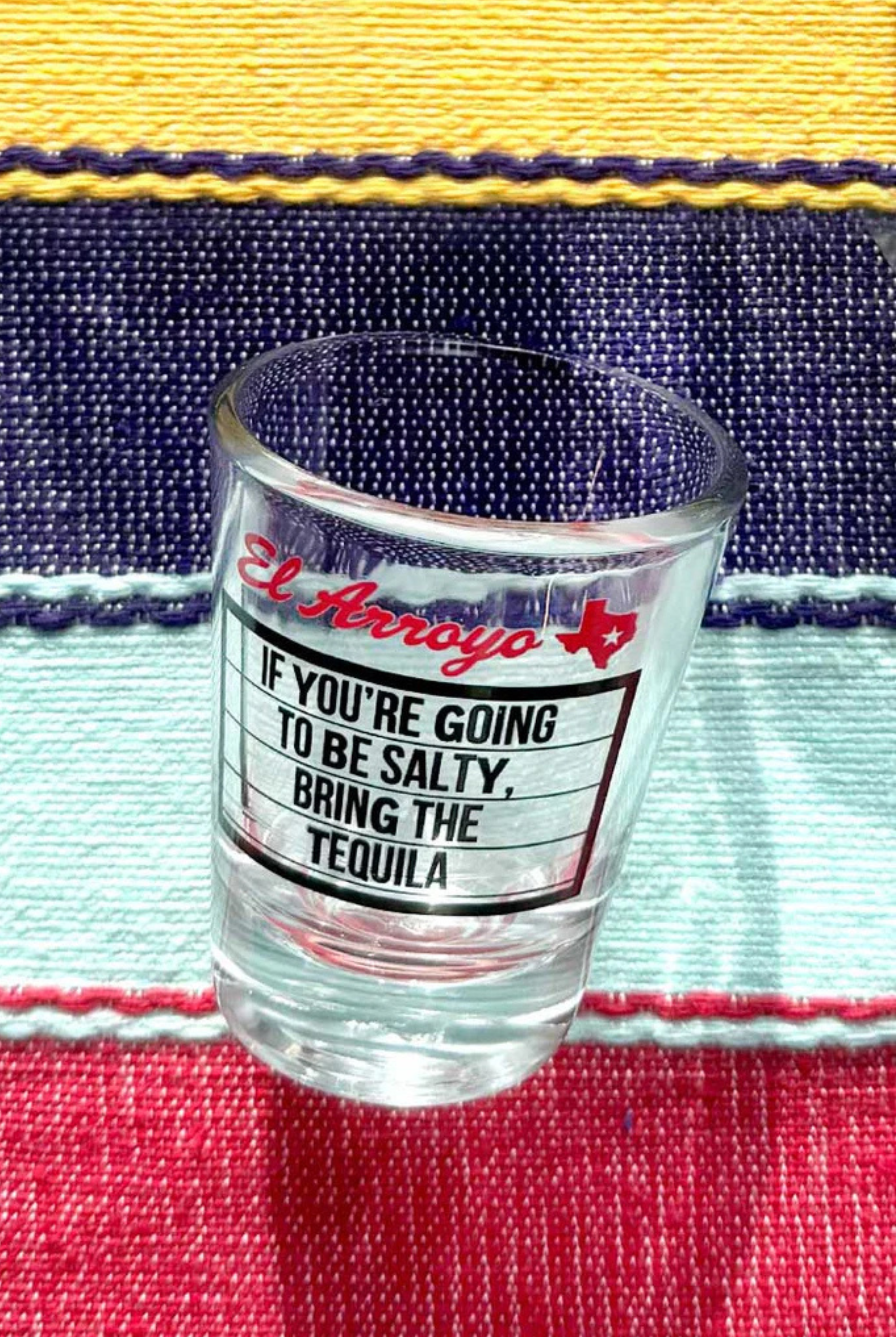 Be Salty Shooter Glass-Barware-Vixen Collection, Day Spa and Women's Boutique Located in Seattle, Washington