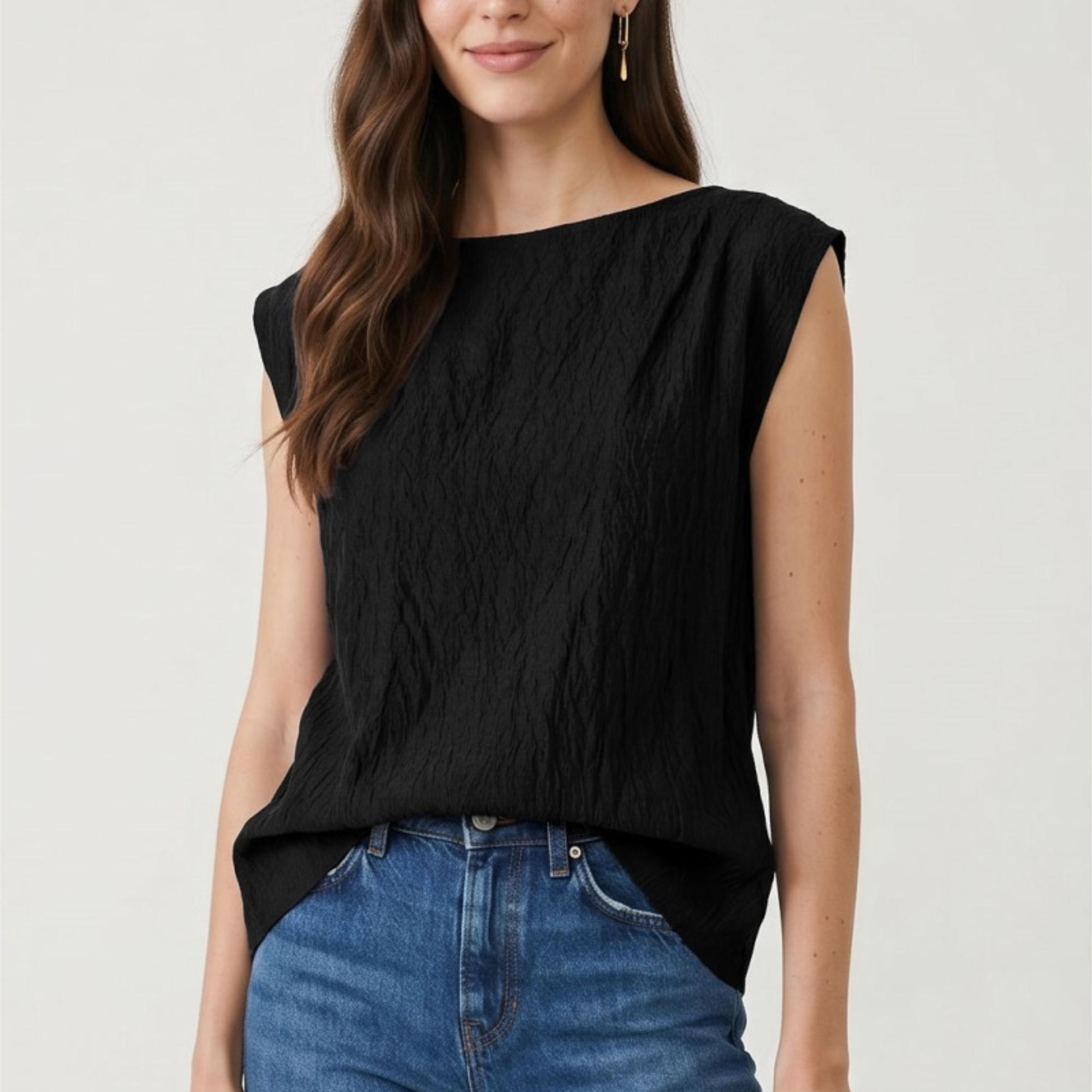 Beach Days Boat Neck Blouse-Tops-Vixen Collection, Day Spa and Women's Boutique Located in Seattle, Washington