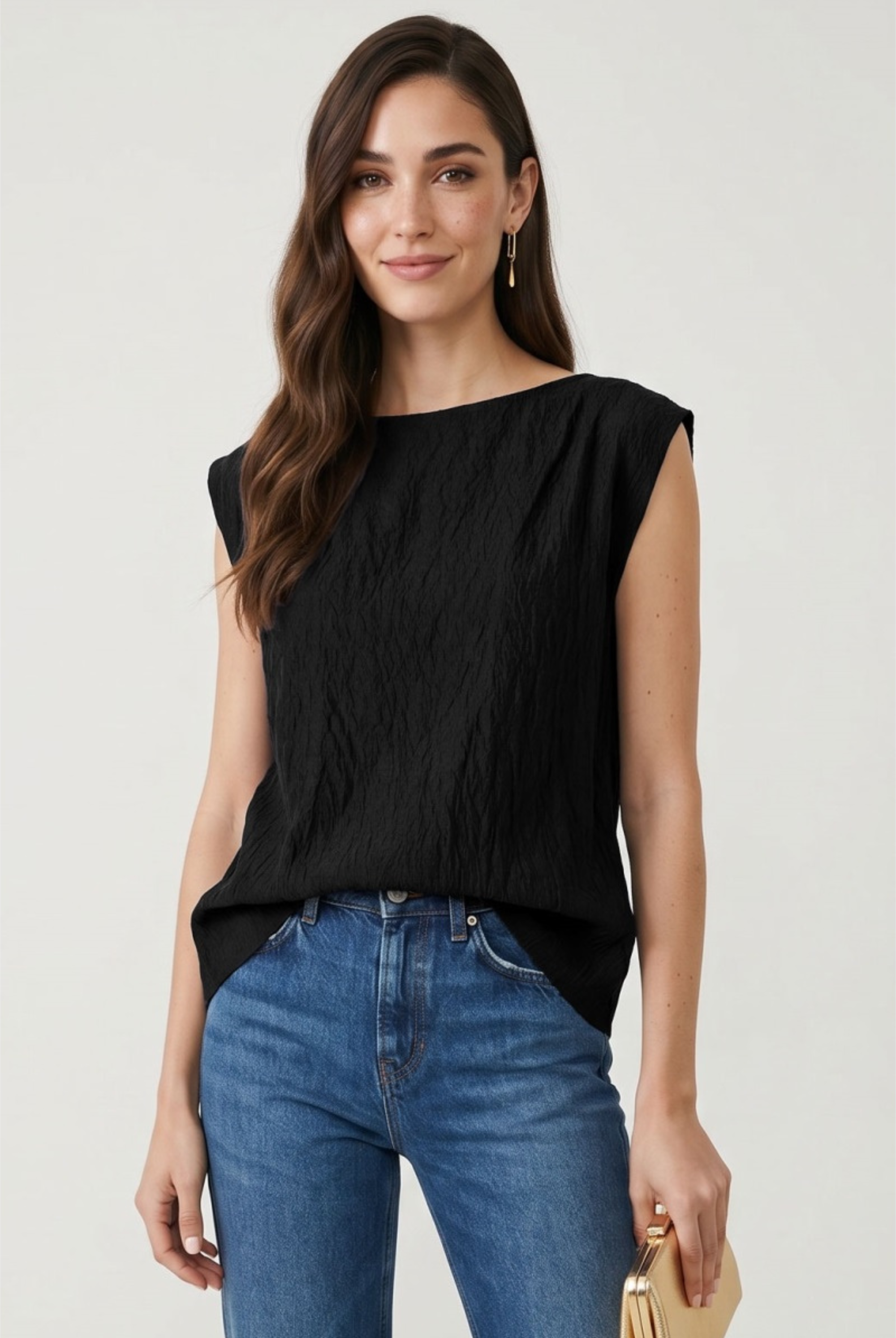Beach Days Boat Neck Blouse-Tops-Vixen Collection, Day Spa and Women's Boutique Located in Seattle, Washington