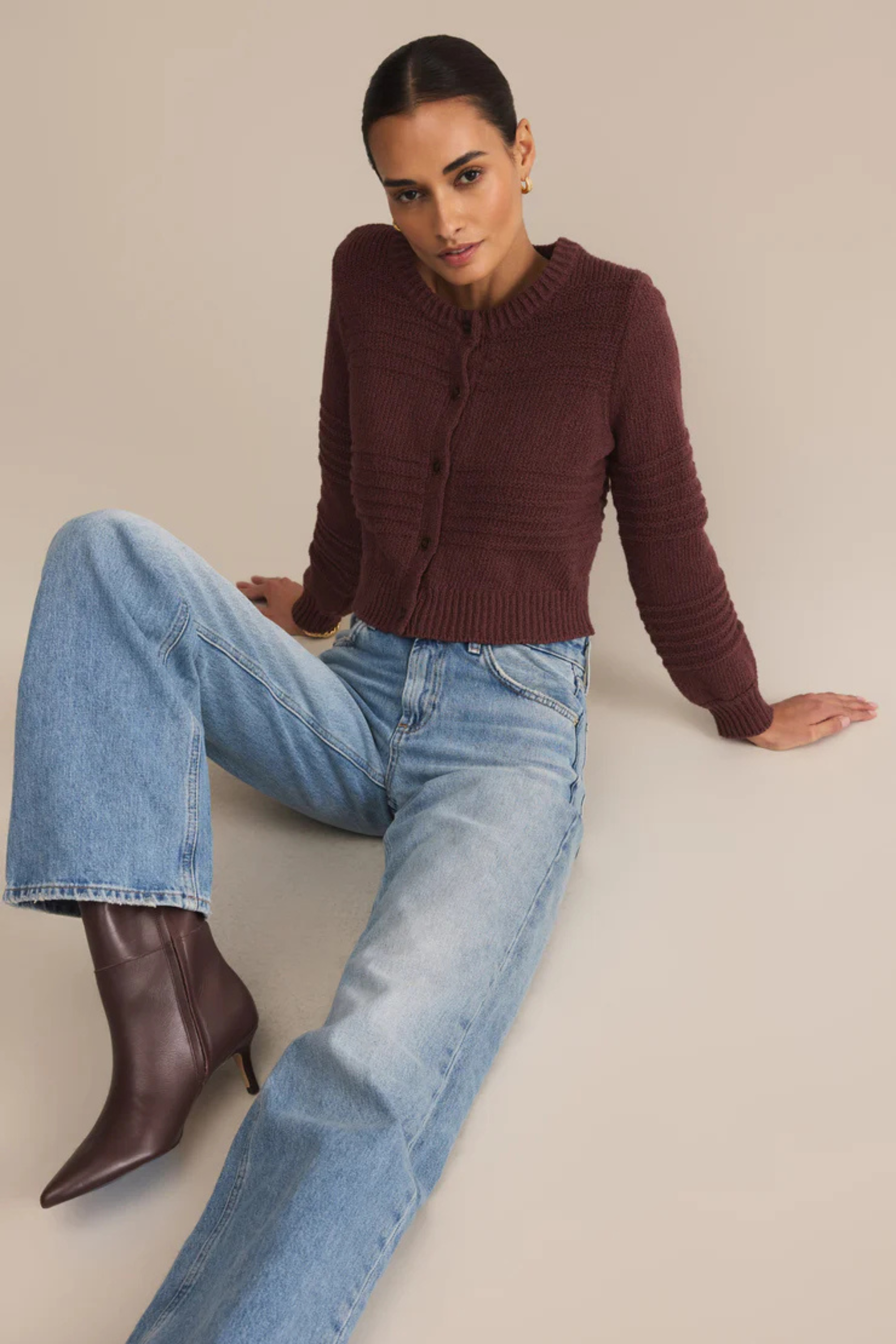 Z Supply Stripe Knit Cropped Cardigan | Vixen Collection Z Supply Stripe Knit Cropped Cardigan | Vixen Collection