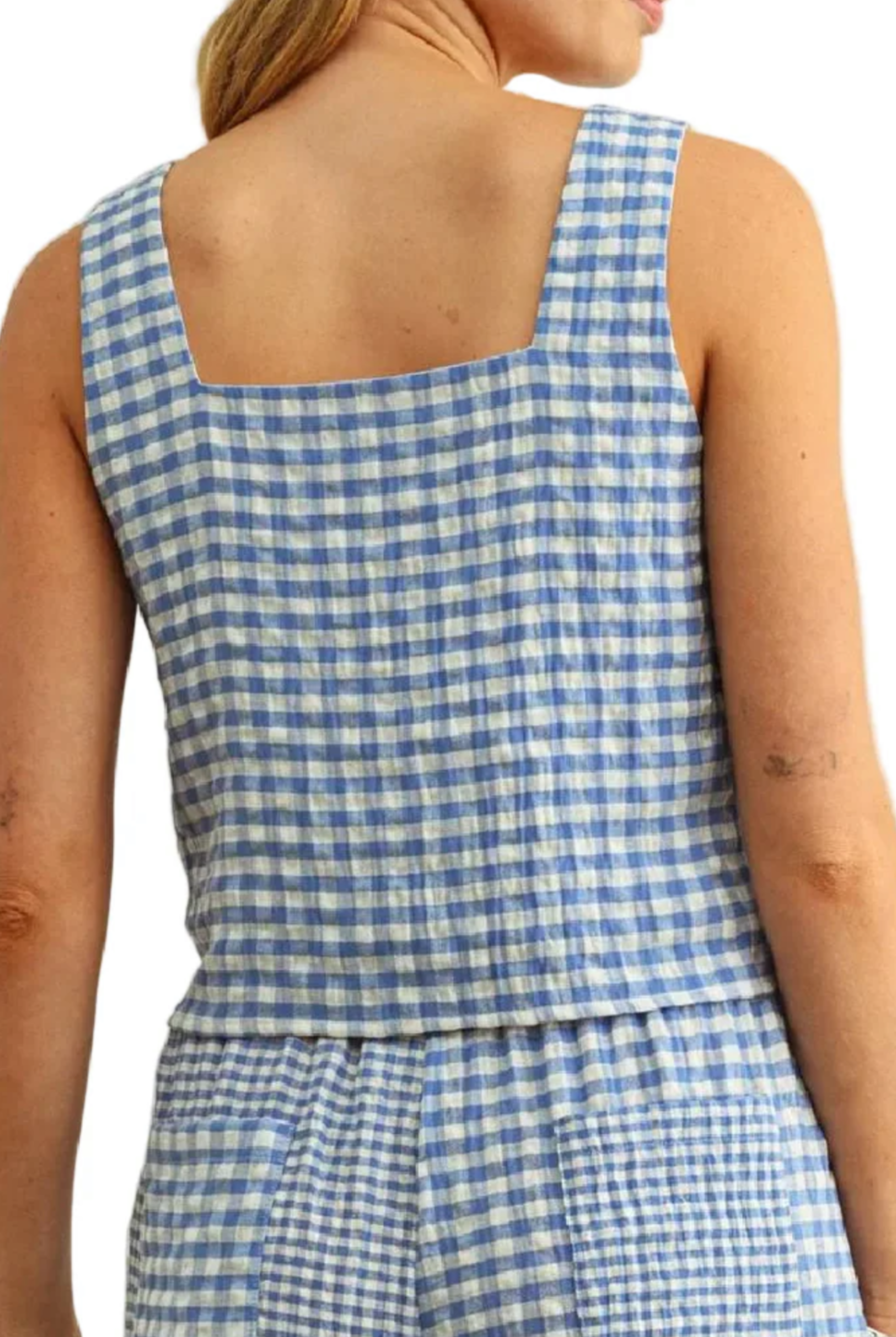 Blue Skies Tank-Tank Tops-Vixen Collection, Day Spa and Women's Boutique Located in Seattle, Washington