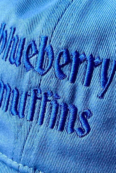 Blueberry Muffins Baseball Cap-Hats-Vixen Collection, Day Spa and Women's Boutique Located in Seattle, Washington