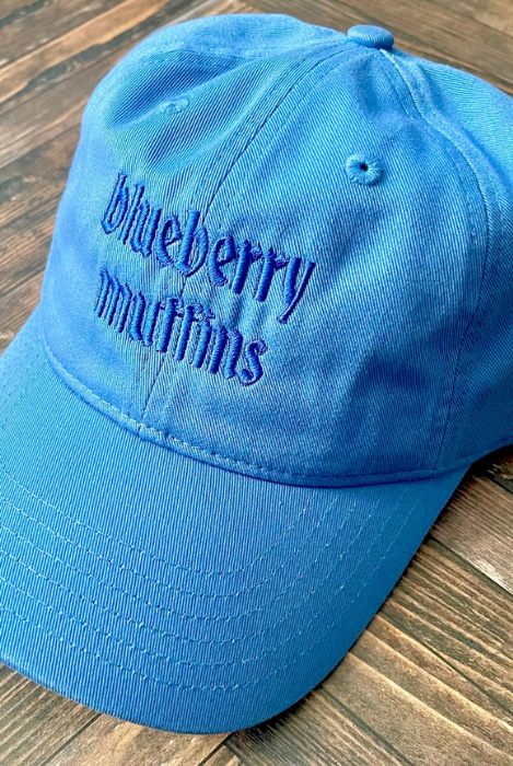 Blueberry Muffins Baseball Cap-Hats-Vixen Collection, Day Spa and Women's Boutique Located in Seattle, Washington