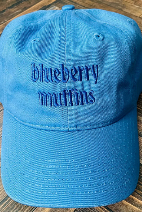 Blueberry Muffins Baseball Cap-Hats-Vixen Collection, Day Spa and Women's Boutique Located in Seattle, Washington