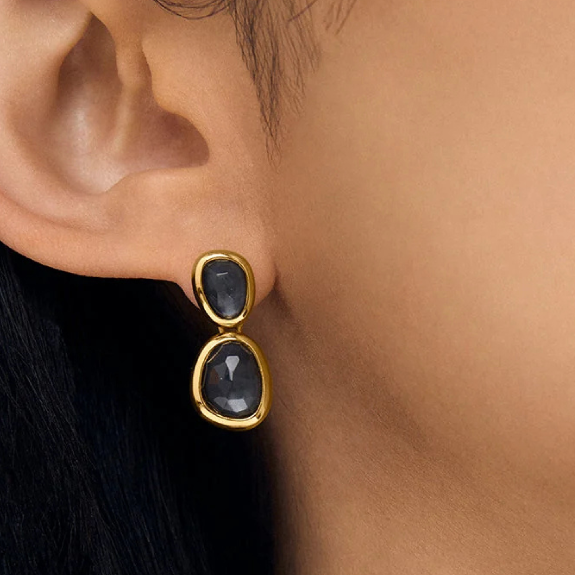 Cala Droplet Earrings-Earrings-Vixen Collection, Day Spa and Women's Boutique Located in Seattle, Washington