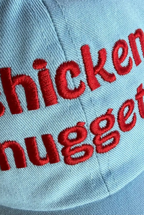 Chicken Nuggets Baseball Cap-Hats-Vixen Collection, Day Spa and Women's Boutique Located in Seattle, Washington