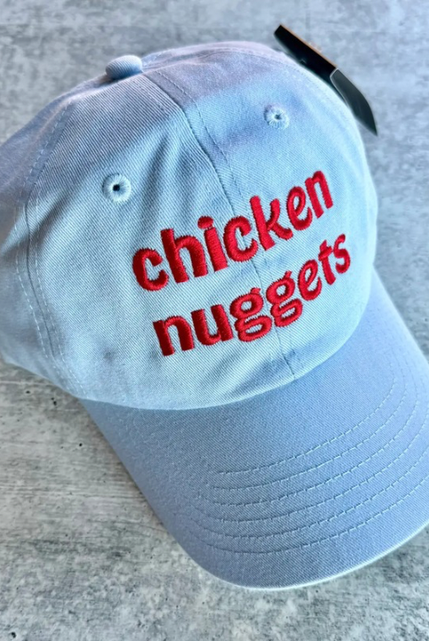 Chicken Nuggets Baseball Cap-Hats-Vixen Collection, Day Spa and Women's Boutique Located in Seattle, Washington