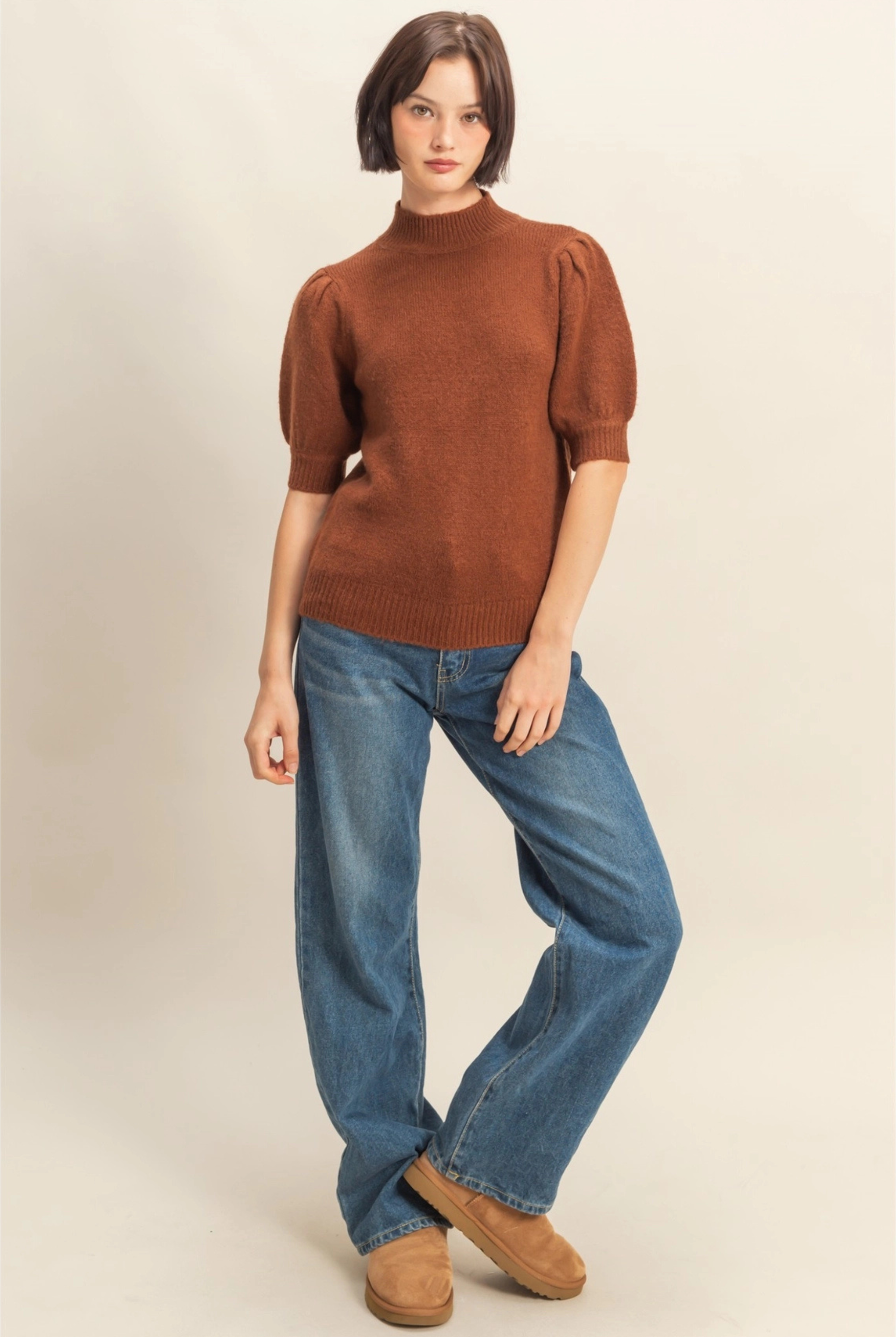 The Cloud Knit Top-Sweaters-Vixen Collection, Day Spa and Women's Boutique Located in Seattle, Washington