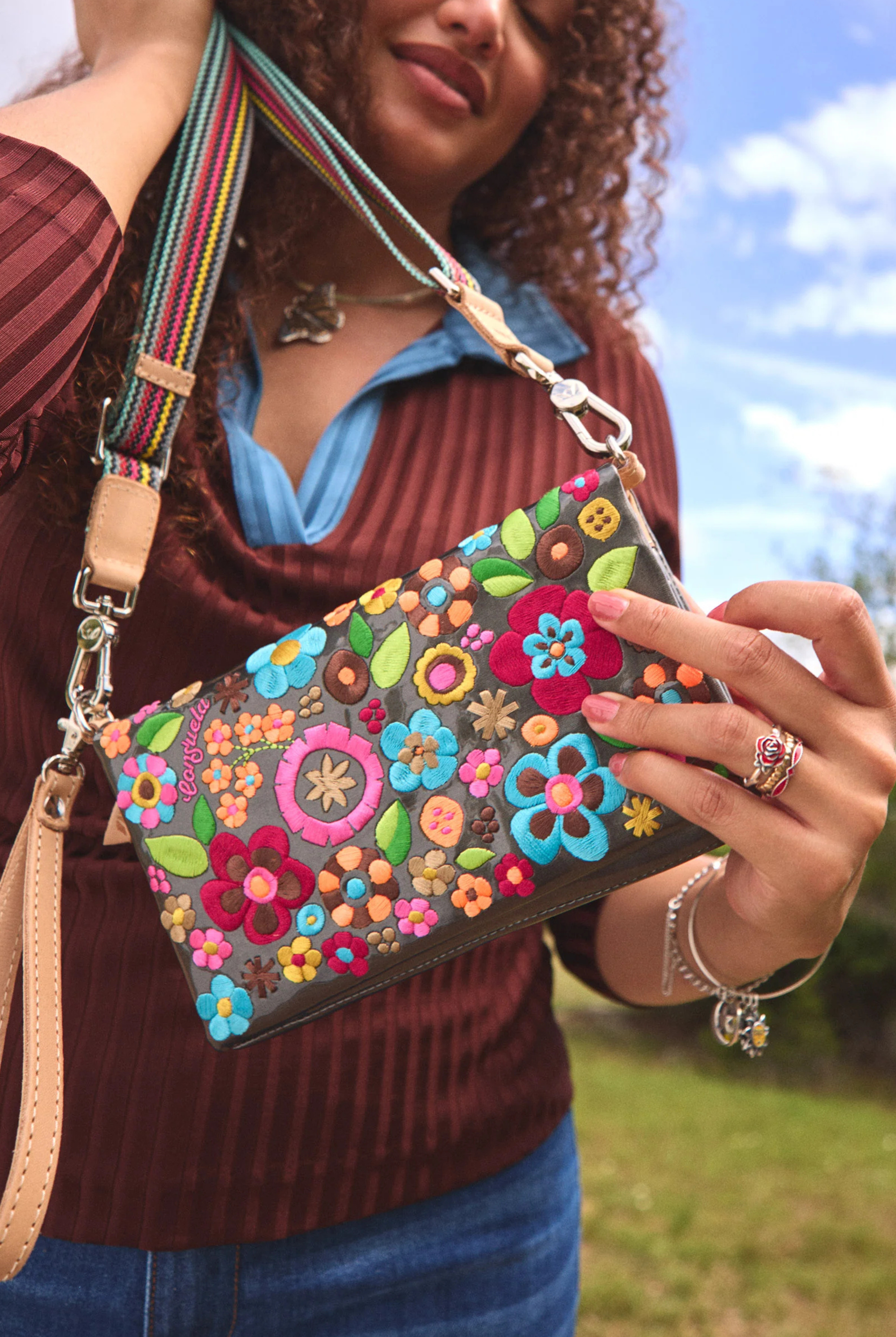 Consuela Banks Uptown Crossbody-Bags + Wallets-Vixen Collection, Day Spa and Women's Boutique Located in Seattle, Washington