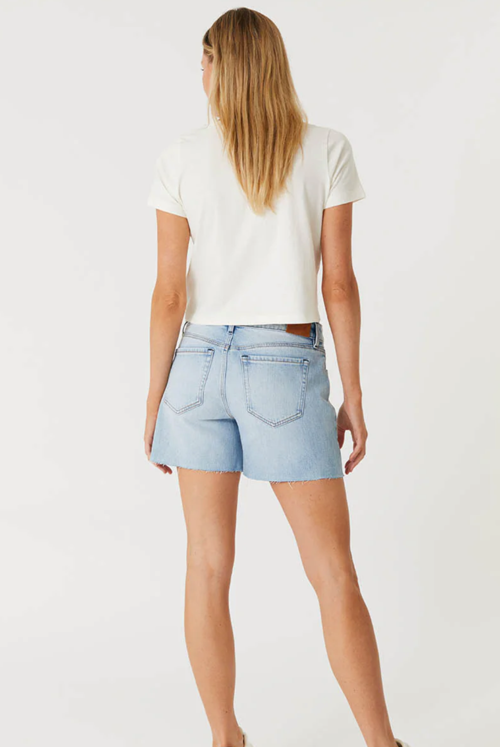 Cooper Raw Hem Shorts-Shorts-Vixen Collection, Day Spa and Women's Boutique Located in Seattle, Washington