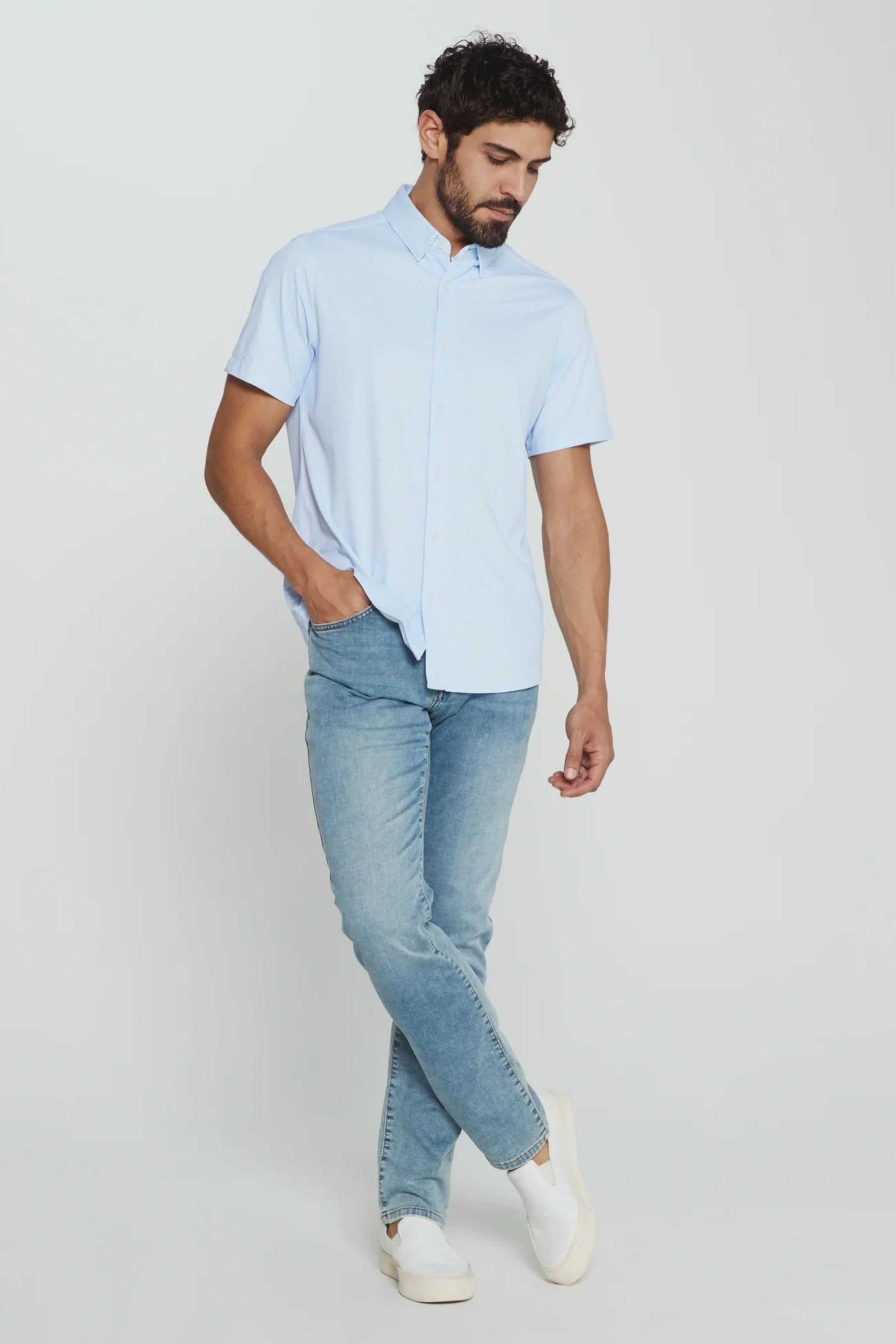 Corsica Short Sleeve Shirt-Men's Tops-Vixen Collection, Day Spa and Women's Boutique Located in Seattle, Washington