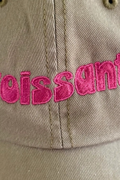 Croissants Baseball Cap-Hats-Vixen Collection, Day Spa and Women's Boutique Located in Seattle, Washington