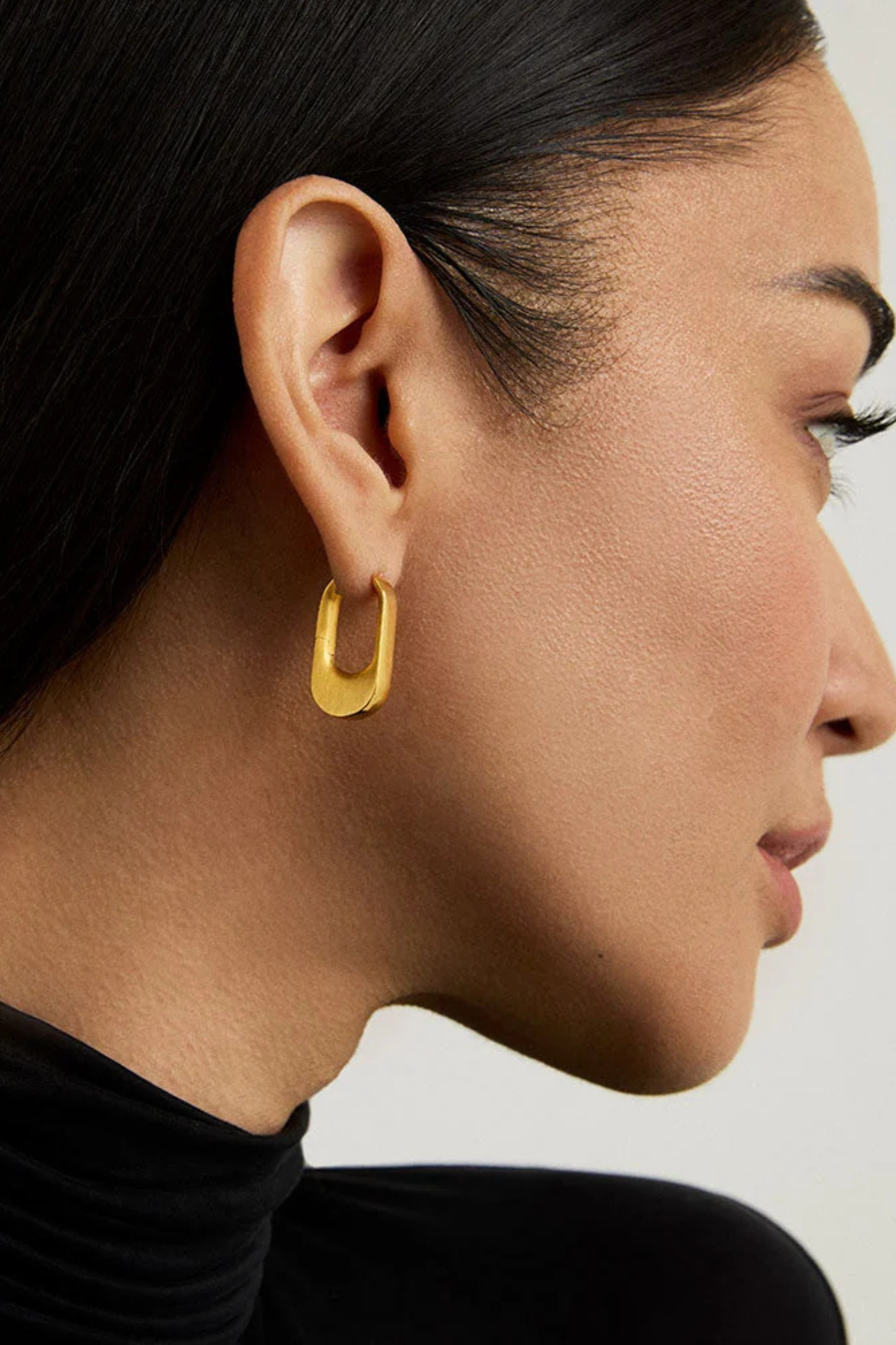 Crosby Hinged Huggie Hoops-Earrings-Vixen Collection, Day Spa and Women's Boutique Located in Seattle, Washington