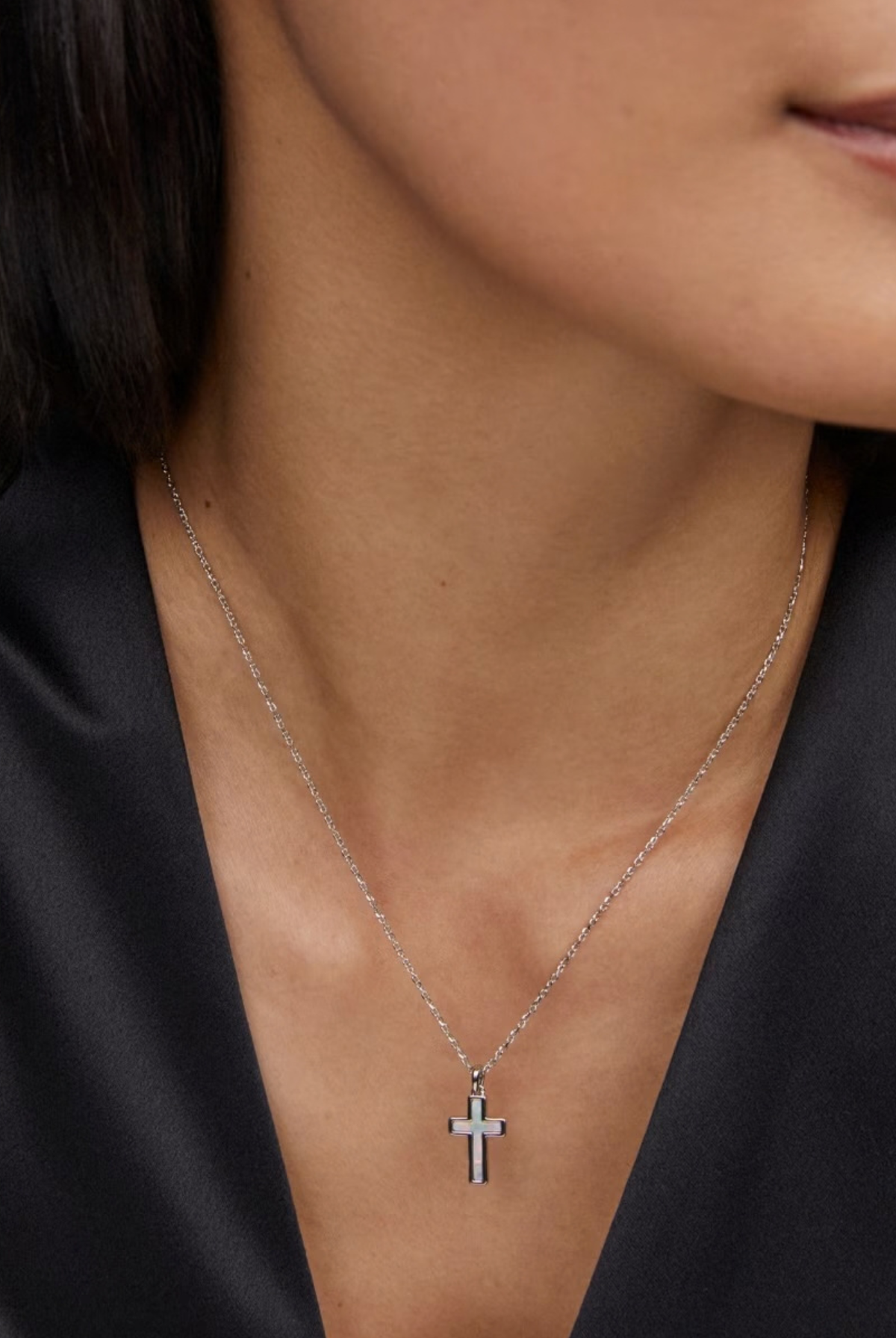 Cross Pendant Necklace-Necklaces-Vixen Collection, Day Spa and Women's Boutique Located in Seattle, Washington