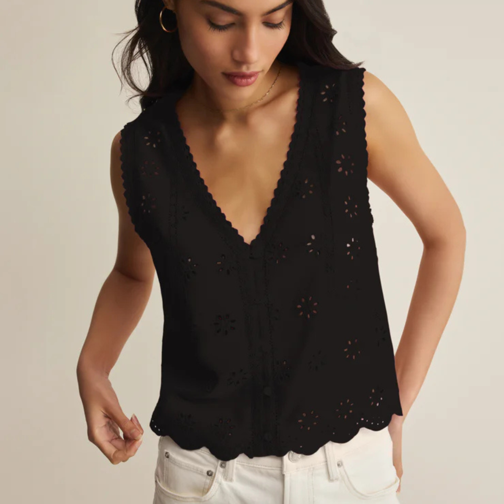 Darcy Top-Tank Tops-Vixen Collection, Day Spa and Women's Boutique Located in Seattle, Washington