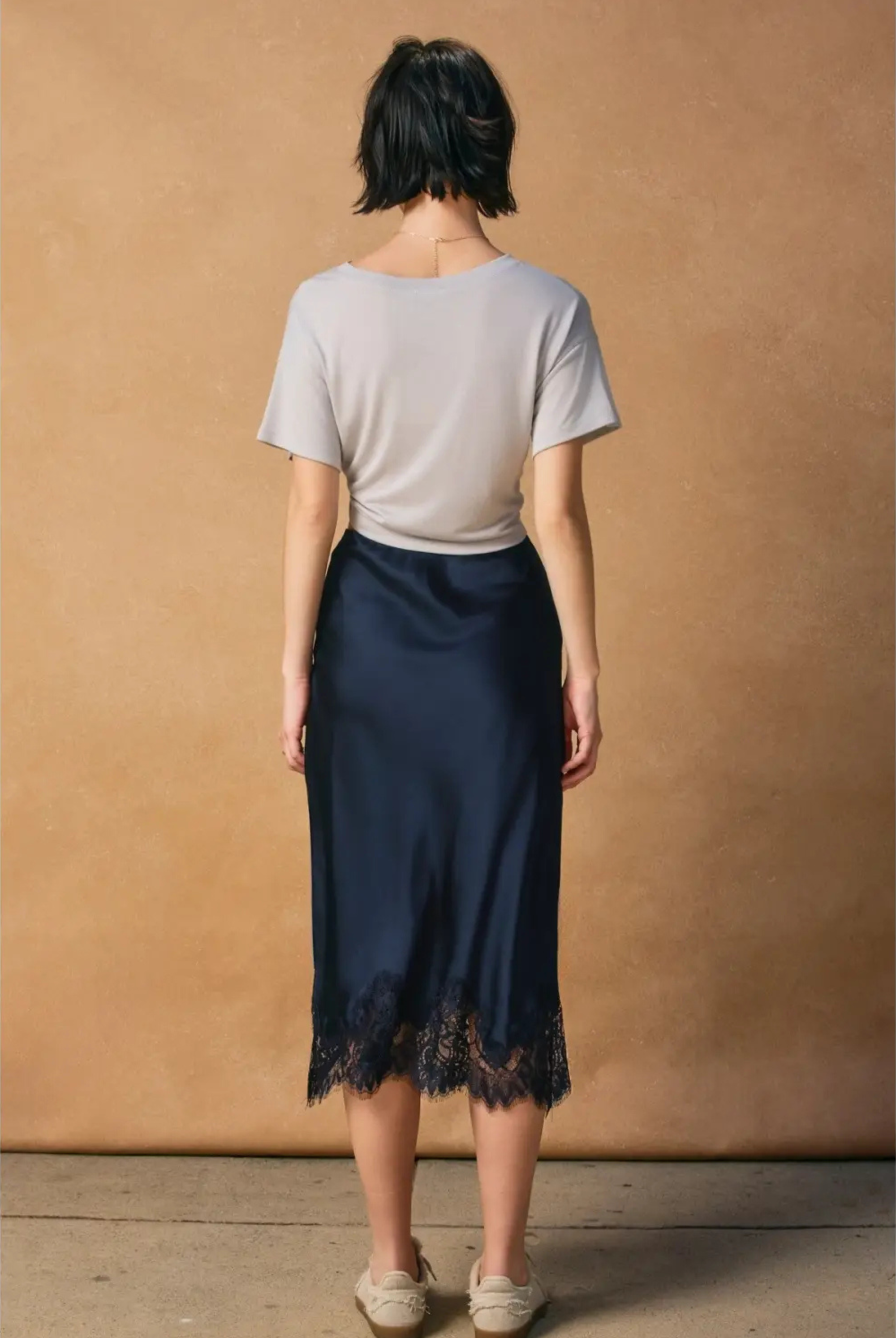 Dawn Lace Midi Skirt-Skirts-Vixen Collection, Day Spa and Women's Boutique Located in Seattle, Washington