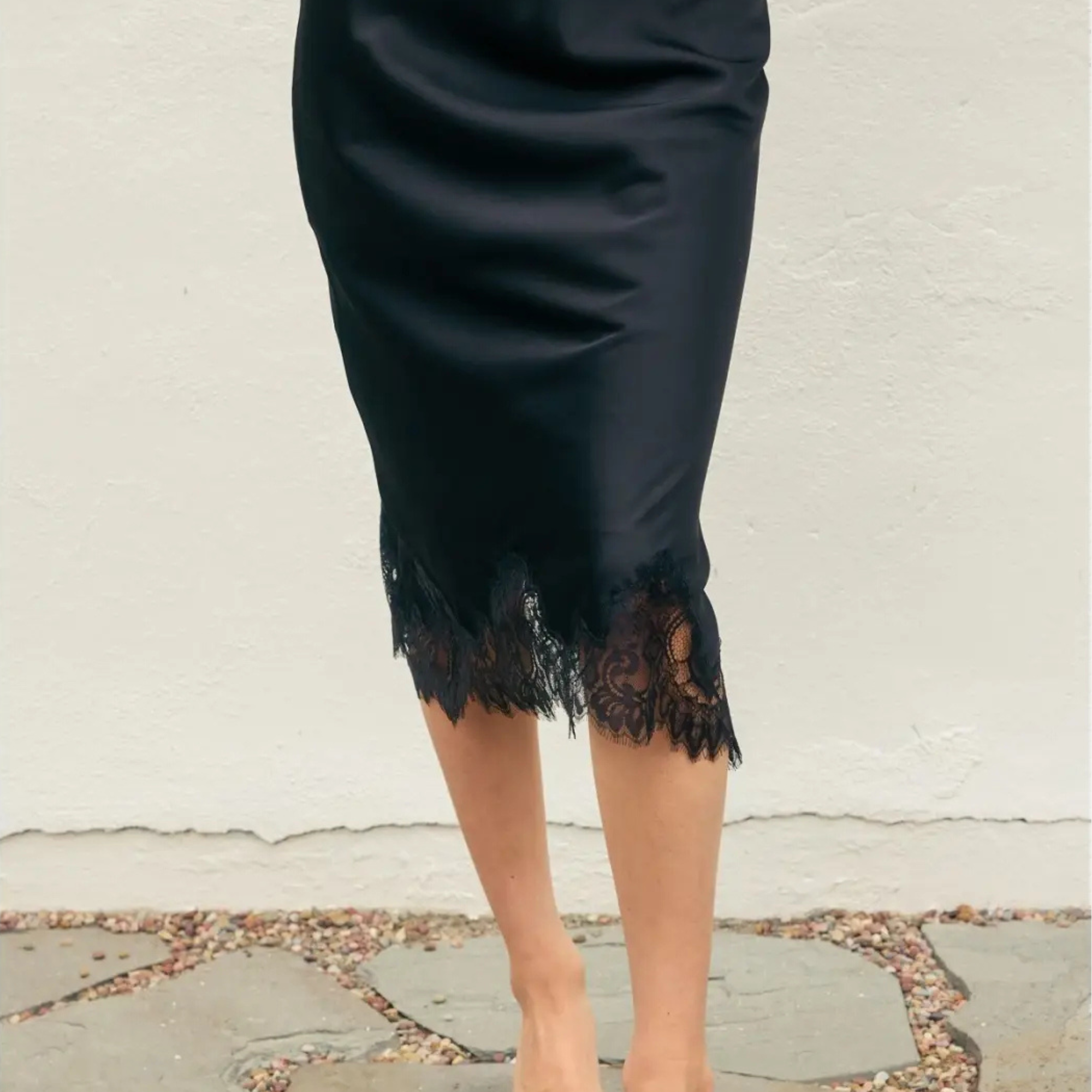 Dawn Lace Midi Skirt-Skirts-Vixen Collection, Day Spa and Women's Boutique Located in Seattle, Washington