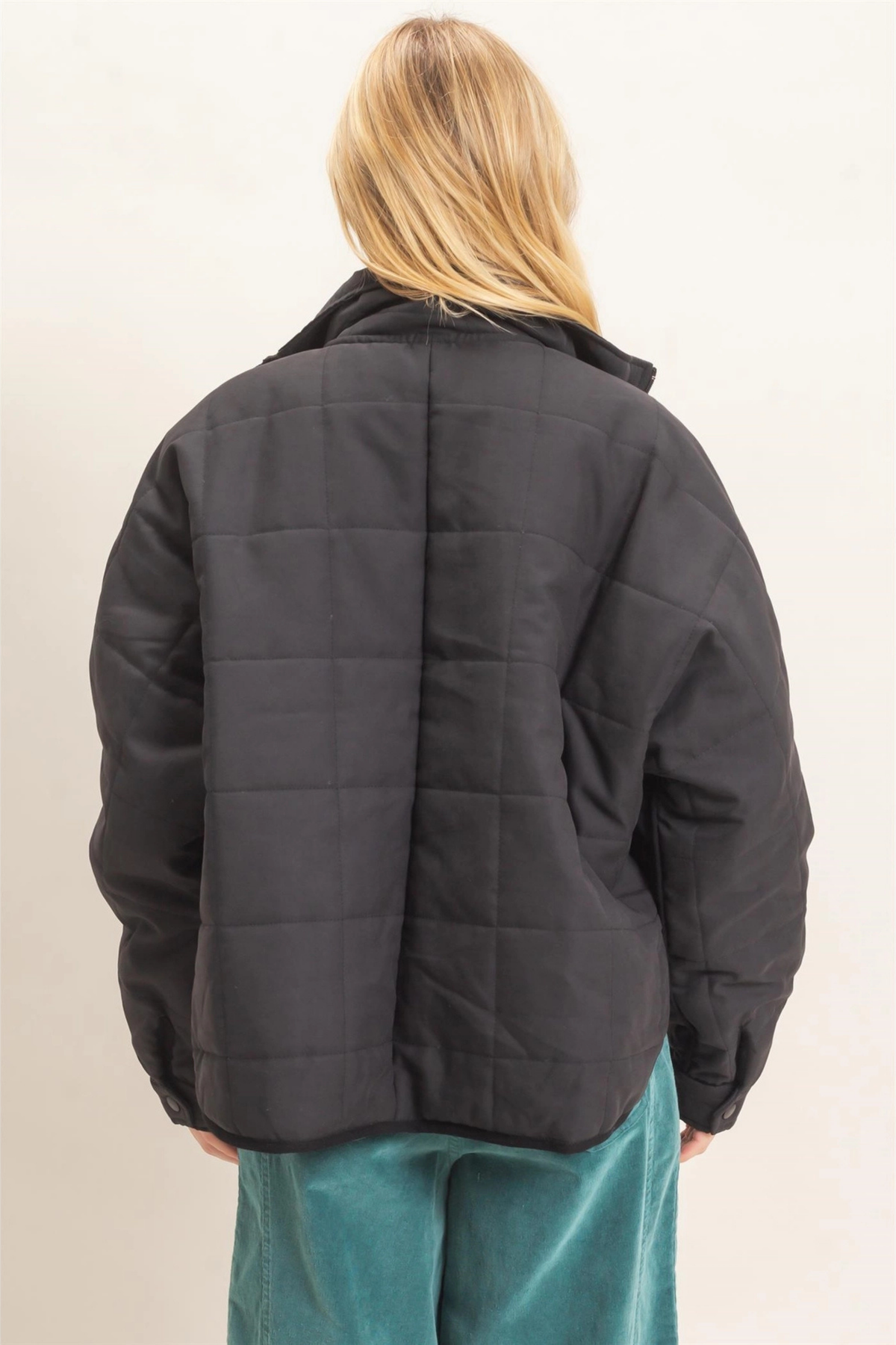 Destiny Quilted Puffer-Jackets-Vixen Collection, Day Spa and Women's Boutique Located in Seattle, Washington