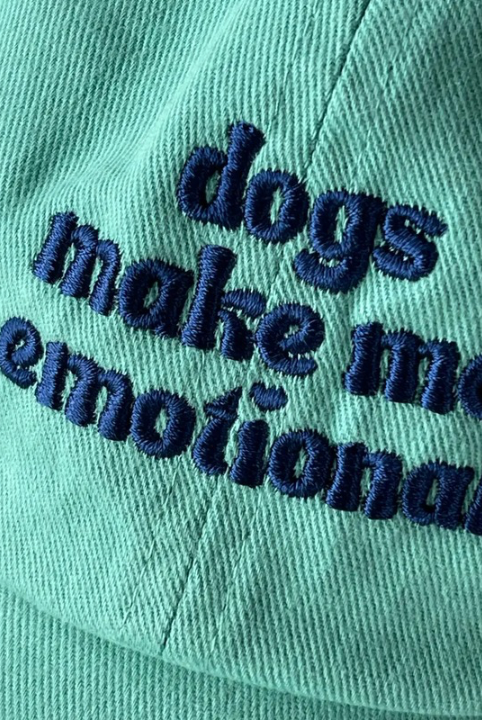 Dogs Make Me Emotional Baseball Cap-Hats-Vixen Collection, Day Spa and Women's Boutique Located in Seattle, Washington