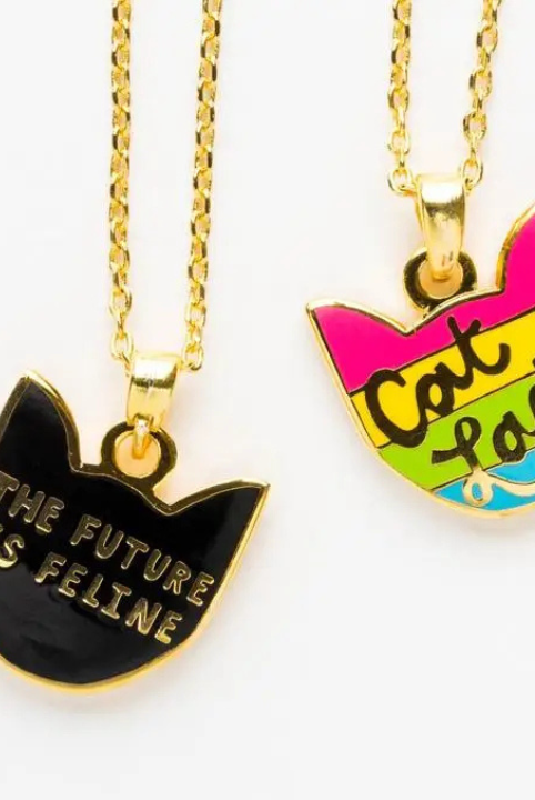 Yellow Owl Workshop 2-Sided Pendant-Necklaces-Vixen Collection, Day Spa and Women's Boutique Located in Seattle, Washington