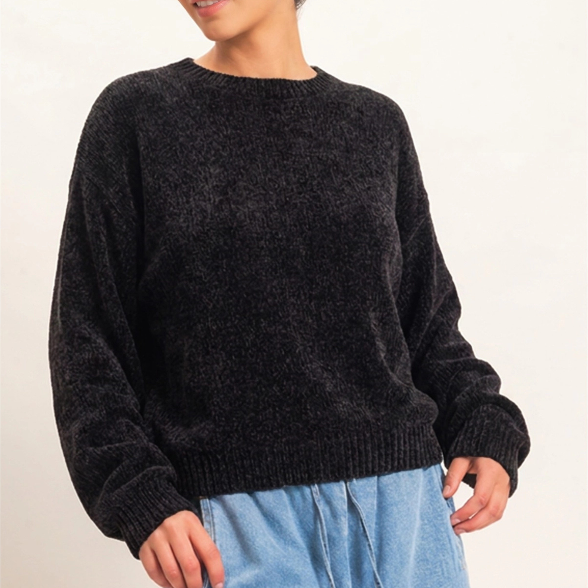 Esme Chenille Sweater-Vixen Collection, Day Spa and Women's Boutique Located in Seattle, Washington