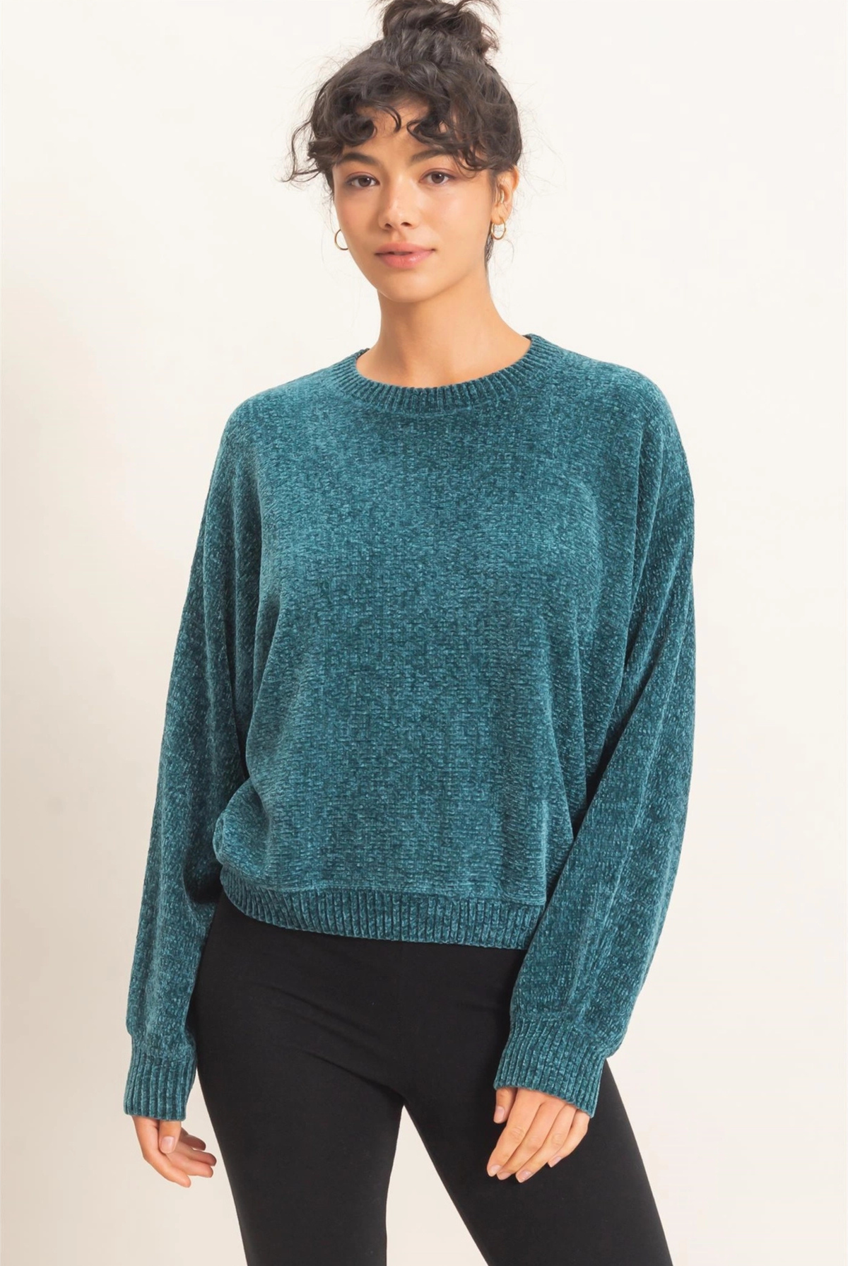 Esme Chenille Sweater-Vixen Collection, Day Spa and Women's Boutique Located in Seattle, Washington