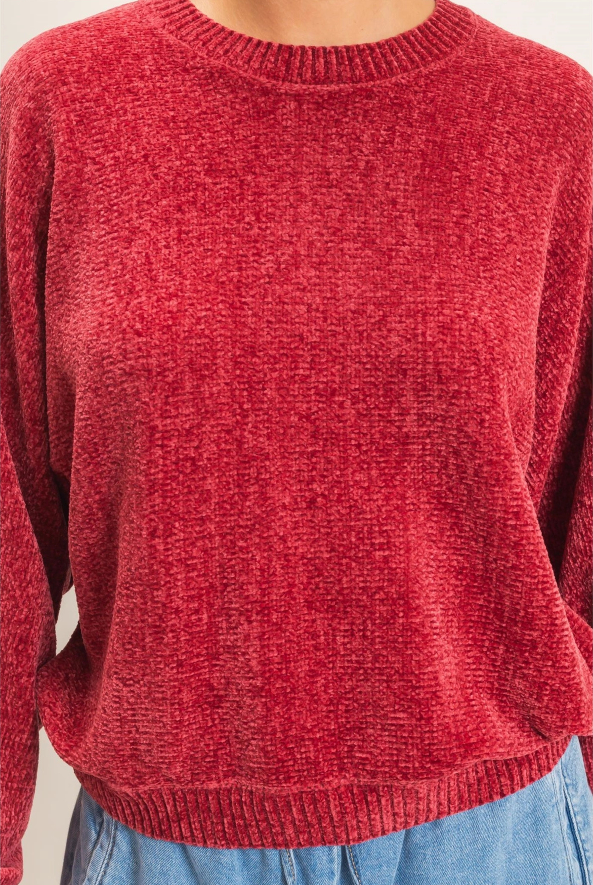 Esme Chenille Sweater-Vixen Collection, Day Spa and Women's Boutique Located in Seattle, Washington